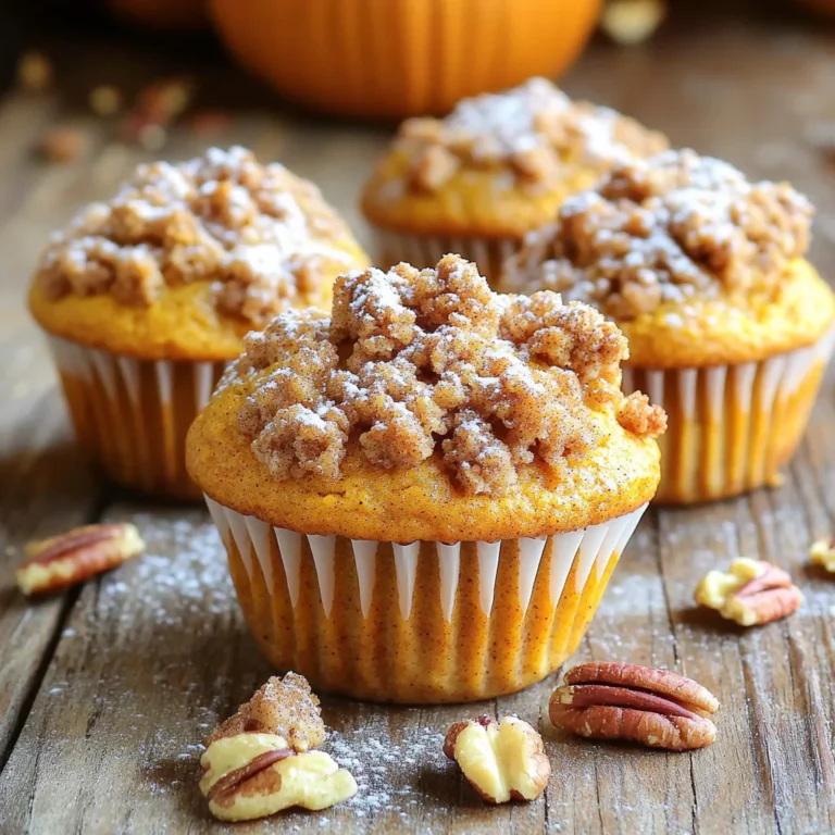 Für die Kürbisstreusel-Muffins brauchen wir folgende Hauptzutaten: - 1 Tasse Kürbispüree aus der Dose - 1/2 Tasse Pflanzenöl - 1 Tasse brauner Zucker - 1/2 Tasse Kristallzucker - 2 große Eier - 1 Teelöffel Vanilleextrakt - 2 Tassen Weizenmehl (Type 550) - 1 Teelöffel Natron - 1 Teelöffel Backpulver - 1 Teelöffel gemahlener Zimt - 1/2 Teelöffel gemahlene Muskatnuss - 1/4 Teelöffel gemahlener Ingwer - 1/2 Teelöffel Salz Diese Zutaten sorgen für den vollen Kürbisgeschmack und die richtige Süße. Die Streusel sind das Tüpfelchen auf dem i. Hier sind die Zutaten dafür: - 1/2 Tasse Weizenmehl (Type 550) - 1/3 Tasse brauner Zucker - 1/4 Tasse ungesalzene Butter, weich - 1 Teelöffel gemahlener Zimt - 1/2 Tasse gehackte Walnüsse oder Pekannüsse (optional) Die Streusel geben den Muffins eine knusprige Textur und zusätzlichen Geschmack. Wenn du keine bestimmten Zutaten hast, gibt es gute Ersatzstoffe: - Kürbispüree: Du kannst auch frisches Kürbispüree verwenden, wenn du es selbst machst. - Zucker: Ersetze den braunen Zucker durch weißen Zucker, wenn nötig. - Eier: Für eine vegane Variante nutze Apfelmus oder Leinsamen. - Weizenmehl: Verwende Dinkelmehl, wenn du eine Alternative suchst. Achte darauf, die Mengen gut zu messen. So gelingen die Muffins perfekt. Heize deinen Ofen auf 175°C vor. Nimm ein Muffinblech und lege es mit Papierförmchen aus. Wenn du keine Förmchen hast, fette das Blech leicht ein. Das sorgt dafür, dass die Muffins nicht kleben bleiben. In einer großen Schüssel vermische das Kürbispüree, Pflanzenöl, braunen Zucker, Kristallzucker, Eier und Vanilleextrakt. Nimm einen Schneebesen und rühre die Mischung gut durch, bis sie glatt ist. Achte darauf, dass alles gut vermischt ist. In einer anderen Schüssel gib das Mehl, Natron, Backpulver, Zimt, Muskatnuss, Ingwer und Salz. Rühre die trockenen Zutaten gründlich zusammen. Diese Mischung wird den Muffins die perfekte Konsistenz geben. Für den Streuselbelag vermische das Mehl, den braunen Zucker, die weiche Butter und den Zimt in einer kleinen Schüssel. Verwende deine Finger oder eine Gabel, um die Mischung krümelig zu machen. Wenn du Nüsse magst, füge sie jetzt hinzu und vermenge alles gut. Fülle jede Muffinform etwa zu 2/3 mit dem Teig. Streue dann großzügig den Streuselbelag darüber. Backe die Muffins 18-20 Minuten lang. Überprüfe mit einem Zahnstocher, ob sie fertig sind. Lass sie nach dem Backen fünf Minuten in der Form abkühlen, bevor du sie auf ein Kuchengitter legst. Ein häufiger Fehler ist, den Teig zu lange zu rühren. Rühren Sie nur bis alles gut vermischt ist. Wenn der Teig zu lange gemischt wird, werden die Muffins hart. Ein weiterer Fehler ist, die Muffinform nicht richtig vorzubereiten. Stellen Sie sicher, dass Sie die Förmchen gut einfetten oder Papierförmchen verwenden. So bleiben die Muffins nicht kleben. Achten Sie auch darauf, die Muffins nicht zu voll zu füllen. Füllen Sie sie nur bis zu zwei Dritteln. Die ideale Temperatur für Kürbisstreusel-Muffins ist 175°C. Backen Sie die Muffins für 18 bis 20 Minuten. Überprüfen Sie die Muffins mit einem Zahnstocher. Er sollte sauber herauskommen, wenn die Muffins fertig sind. Wenn die Muffins zu lange backen, können sie trocken werden. Halten Sie die Backzeit im Auge, um perfekte Muffins zu erhalten. Für die ideale Konsistenz verwenden Sie frisches Kürbispüree oder gut abgetropftes aus der Dose. Achten Sie darauf, die trockenen Zutaten gut zu vermischen, bevor Sie sie zur Kürbismischung geben. Dies sorgt für eine gleichmäßige Verteilung des Zimts und des Backpulvers. Wenn Sie die Butter für die Streusel weich machen, wird die Mischung krümelig und lecker. Das macht die Streusel besonders knusprig. {{image_4}} Eine einfache Möglichkeit, die Muffins gesünder zu machen, ist die Reduzierung des Zuckers. Du kannst den braunen Zucker um ein Viertel senken. Das funktioniert gut, da das Kürbispüree auch von Natur aus süß ist. Du kannst auch Honig oder Ahornsirup verwenden. Diese Optionen verleihen den Muffins einen besonderen Geschmack und sind oft gesünder. Möchtest du deine Muffins noch interessanter machen? Füge Schokoladenstückchen oder Trockenfrüchte hinzu. Schokoladenstückchen geben einen süßen Kick. Du kannst Zartbitter- oder Vollmilchschokolade wählen. Trockenfrüchte wie Cranberries oder Rosinen bringen eine fruchtige Note. Diese Zusätze machen die Muffins noch saftiger und leckerer. Wenn du eine glutenfreie Variante möchtest, ersetze das Weizenmehl. Verwende eine glutenfreie Mehlmischung. Diese Mischungen sind oft gut für Muffins geeignet. Achte darauf, dass die Mischung auch Xanthan oder Guarkernmehl enthält. Diese Zutaten helfen, die richtige Textur zu erzielen. Die Muffins werden so ebenso lecker und fluffig. Um die Kürbisstreusel-Muffins frisch zu halten, lege sie in einen luftdichten Behälter. Du kannst sie bei Raumtemperatur aufbewahren. Achte darauf, dass sie vollständig abgekühlt sind, bevor du sie lagerst. So bleibt die Feuchtigkeit erhalten und die Muffins bleiben weich. Die Muffins halten sich etwa fünf Tage. Wenn du längerfristig lagern möchtest, friere sie ein. Wickel jeden Muffin in Frischhaltefolie und lege sie in einen Gefrierbeutel. So bleiben sie bis zu drei Monate frisch. Beschrifte die Tüten mit dem Datum, um den Überblick zu behalten. Um den besten Geschmack zu genießen, erwärme die Muffins vor dem Servieren. Du kannst sie in der Mikrowelle für 10-15 Sekunden aufwärmen. Alternativ kannst du sie im Ofen bei 150°C für etwa fünf Minuten aufwärmen. So werden sie wieder schön weich und lecker. Um Kürbisstreusel-Muffins glutenfrei zu machen, nutzen Sie glutenfreies Mehl. Es gibt viele gute Mischungen, die Sie verwenden können. Achten Sie darauf, dass alle Zutaten auch glutenfrei sind. Manchmal müssen Sie auch die Menge an Flüssigkeit anpassen. Glutenfreies Mehl kann anders reagieren als Weizenmehl. Ja, frisches Kürbispüree funktioniert gut! Kochen Sie den Kürbis, bis er weich ist, und pürieren Sie ihn. Lassen Sie das Püree abkühlen, bevor Sie es verwenden. Frisches Püree kann mehr Geschmack bringen. Es ist auch eine tolle Möglichkeit, den Herbst zu genießen. Um Muffins saftig zu halten, verwenden Sie Pflanzenöl statt Butter. Pflanzenöl macht die Muffins feuchter. Achten Sie darauf, die Muffins nicht zu lange zu backen. Wenn ein Zahnstocher sauber herauskommt, sind sie fertig. Lagern Sie die Muffins in einem luftdichten Behälter, um die Feuchtigkeit zu bewahren. Mit diesem Rezept können Sie 12 Muffins machen. Die Menge kann je nach Größe der Förmchen variieren. Wenn Sie größere Muffins möchten, können Sie nur 8 bis 10 Muffins machen. Achten Sie darauf, die Backzeit gegebenenfalls anzupassen. Kürbisstreusel-Muffins sind einfach und lecker. Wir haben die wichtigsten Zutaten, die Zubereitung und spezielle Tipps behandelt. Mit den Variationen kannst du die Muffins nach deinem Geschmack anpassen. Achte auf die Lagerung, damit sie frisch bleiben. Folge diesen Schritten, um perfekte Muffins zu backen. Sei kreativ, probiere Neues aus, und genieße dein Ergebnis. Viel Spaß beim Backen!