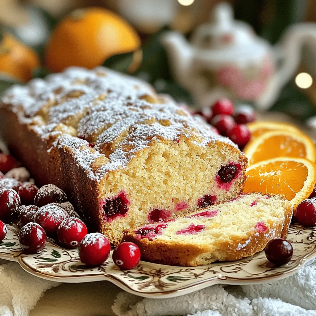 Für dein Cranberry Orange Tea Loaf benötigst du einige wichtige Zutaten. Diese sind: - 2 Tassen Allzweckmehl - 1/2 Tasse ungesalzene Butter, weich - 1 Tasse Kristallzucker - 2 große Eier - 1/2 Tasse frisch gepresster Orangensaft - Schale von 1 großer Orange - 1 Teelöffel Vanilleextrakt Diese Basiszutaten geben dem Laib seine saftige Textur und den frischen Geschmack. Das Mehl sorgt für die Struktur, während die Butter und der Zucker die Feuchtigkeit und Süße bringen. Die Eier helfen, alles zusammenzuhalten. Der Orangensaft und die Schale bringen ein tolles Aroma. Um dem Laib noch mehr Geschmack und Textur zu verleihen, füge folgende Zutaten hinzu: - 1 Tasse frische oder gefrorene Cranberries - 1/2 Tasse gehackte Walnüsse oder Pekannüsse (optional) - 1 Teelöffel Puderzucker zum Bestäuben (optional) Die Cranberries bringen eine fruchtige Säure, die perfekt mit der Süße des Zuckers harmoniert. Nüsse geben einen schönen Crunch. Wenn du magst, kannst du den fertigen Laib mit Puderzucker bestäuben. Das sieht toll aus und schmeckt süß. Mit diesen Zutaten bereitest du einen leckeren und saftigen Cranberry Orange Tea Loaf zu, der ideal für einen gemütlichen Nachmittag ist. Heize deinen Ofen auf 175 °C vor. Fette eine Kastenform von 23x13 cm ein. Bestäube die Form leicht mit Mehl. Diese Schritte sind wichtig, damit der Teig nicht kleben bleibt. In einer mittelgroßen Schüssel mische das Allzweckmehl, Backpulver, Natron und Salz. Verwende einen Schneebesen dafür. Mische alles gut, bis keine Klumpen mehr vorhanden sind. Stelle die Mischung beiseite. Nimm eine große Rührschüssel. Schlage die weiche Butter mit dem Kristallzucker. Das dauert etwa 3-4 Minuten. Die Mischung sollte hell und luftig sein. Jetzt füge die Eier nacheinander hinzu. Schlage nach jedem Ei gut, bis es ganz eingearbeitet ist. Rühre die Orangenschale, den frisch gepressten Orangensaft und den Vanilleextrakt unter. Mische die trockenen Zutaten nun nach und nach unter die feuchten Zutaten. Achte darauf, nicht zu viel zu mischen. Es sollte kein trockenes Mehl mehr sichtbar sein. Falte die Cranberries und die gehackten Nüsse vorsichtig unter den Teig. Gieße den Teig in die vorbereitete Kastenform. Glätte die Oberfläche mit einem Spatel. Backe das Brot im Ofen für 55-65 Minuten. Ein Zahnstocher sollte sauber herauskommen, wenn du ihn in die Mitte steckst. Lass das Brot nach dem Backen 10 Minuten in der Form abkühlen, bevor du es auf ein Gitterrost legst. - Messen Sie die Zutaten genau. Verwenden Sie eine Küchenwaage oder Messbecher. - Überprüfen Sie die Temperatur des Ofens. Ein Thermometer hilft, Fehler zu vermeiden. - Achten Sie auf die Backzeit. Stellen Sie einen Timer ein, um das Brot nicht zu verbrennen. - Vermeiden Sie es, den Teig zu übermischen. Zu viel Rühren macht das Brot trocken. - Lagern Sie die Zutaten richtig. Butter sollte weich, aber nicht geschmolzen sein. - Halten Sie die Cranberries ganz. Wenn Sie gefrorene verwenden, auftauen ist nicht nötig. {{image_4}} Du kannst die Cranberry Orange Tea Loaf leicht anpassen. Verwende andere Früchte, wie Äpfel oder Blaubeeren. Diese Früchte geben deinem Brot einen neuen Geschmack. Wenn du keine Nüsse magst, lass sie einfach weg. Du kannst die Nüsse durch zusätzliche Cranberries ersetzen. Das macht den Laib noch fruchtiger. Möchtest du etwas mehr Frische? Füge ein wenig Zitronenschale hinzu. Diese kleine Änderung macht einen großen Unterschied. Wenn du glutenfrei leben möchtest, ersetze das Allzweckmehl. Verwende glutenfreies Mehl, das für Kuchen geeignet ist. So bleibt der Laib locker und lecker. Für Diabetiker gibt es auch Zuckeralternativen. Nutze Stevia oder Erythrit, um den Zucker zu ersetzen. Achte darauf, die Menge richtig anzupassen. Das sorgt für die richtige Süße ohne Zucker. Diese Anpassungen machen das Rezept für jeden geeignet. Egal, welche Vorlieben du hast, du kannst diesen Laib genießen. Cranberry Orange Tea Loaf kann bei Raumtemperatur aufbewahrt werden. Wickeln Sie das Brot in Frischhaltefolie oder legen Sie es in einen luftdichten Behälter. So bleibt es frisch. Alternativ können Sie das Brot im Kühlschrank lagern. Denken Sie daran, dass die Kühle den Geschmack leicht verändern kann. Unbedeckt hält sich der Laib etwa drei Tage. In einem Behälter bleibt er bis zu fünf Tage frisch. Achten Sie darauf, das Brot rechtzeitig zu essen. Wenn es anfängt, trocken zu werden, können Sie es toasten. So wird es wieder lecker. Einfrieren ist eine gute Option, wenn Sie das Brot länger aufbewahren möchten. Schneiden Sie es in Scheiben. Wickeln Sie jede Scheibe in Frischhaltefolie und legen Sie sie in einen Gefrierbeutel. So bleibt das Brot bis zu drei Monate haltbar. Zum Auftauen lassen Sie die Scheiben einfach bei Raumtemperatur stehen. Sie können sie auch kurz im Toaster aufwärmen. Um sicherzustellen, dass das Brot feucht bleibt, befolge diese Tipps: - Genaues Messen: Verwende eine Küchenwaage für präzises Messen der Zutaten. - Eier: Wähle große Eier. Sie helfen beim Feuchtigkeitshaushalt. - Butter: Achte darauf, dass die Butter weich ist, nicht geschmolzen. - Zutaten mischen: Übermische den Teig nicht. Mische nur, bis die trockenen Zutaten eingearbeitet sind. - Backzeit: Achte darauf, das Brot nicht zu lange zu backen. Ein Zahnstocher sollte sauber herauskommen. Ja, du kannst gefrorene Cranberries verwenden. Achte darauf, sie nicht vorher aufzutauen. So bleibt das Brot saftig. Füge sie einfach direkt in den Teig ein. Die Kälte hilft, die Feuchtigkeit im Brot zu bewahren. Zu diesem leckeren Brot passen verschiedene Getränke. Hier sind einige Empfehlungen: - Tee: Schwarzer oder grüner Tee passt gut. - Kaffee: Ein milder Kaffee harmoniert wunderbar. - Kräutertee: Kamille oder Pfefferminztee sind ebenfalls tolle Begleiter. Experimentiere mit verschiedenen Getränken, um deinen perfekten Snack-Moment zu finden! In diesem Beitrag haben wir die Zutaten und Zubereitung des Cranberry Orange Tea Loaf durchlaufen. Wir haben gelernt, welche Hauptbestandteile wichtig sind und wie man den Teig mischt. Außerdem gab es hilfreiche Tipps zur Lagerung und Variationen für jeden Geschmack. Denke daran: Genaues Messen sorgt für das beste Ergebnis. Freiheit in der Rezeptgestaltung macht das Backen spannend. Viel Spaß beim Ausprobieren!
