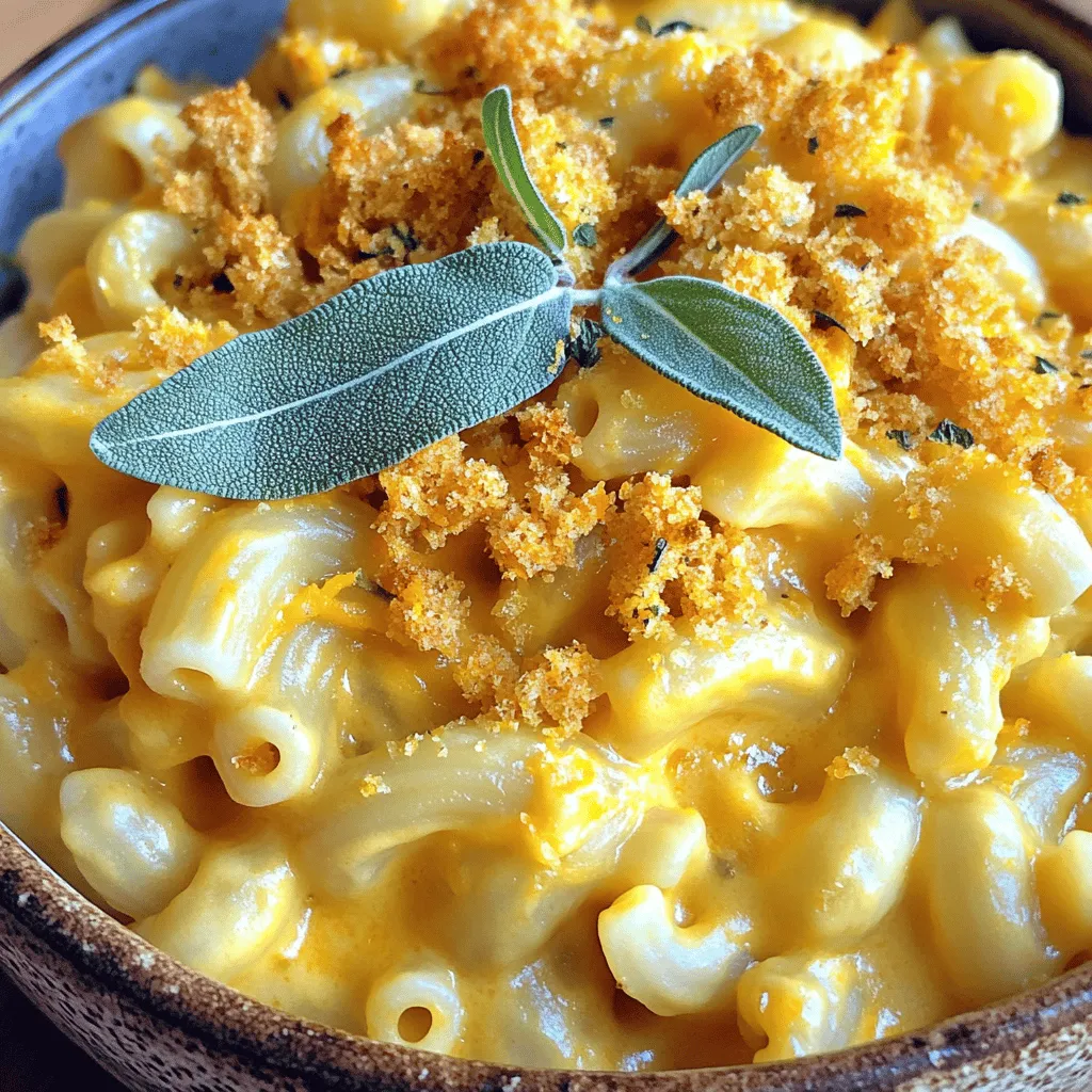 - 2 Tassen Butternut-Kürbis, geschält und gewürfelt - 1 Tasse Makkaroni-Nudeln - 2 Tassen scharfer Cheddar-Käse, gerieben Die Hauptzutaten sind einfach. Butternut-Kürbis gibt der Mac and Cheese eine süße Note. Er sorgt für eine schöne Farbe und Cremigkeit. Makkaroni sind die perfekte Pasta für dieses Gericht. Sie halten die Käsesauce gut fest. Cheddar-Käse macht das Gericht herzhaft und lecker. Scharfer Cheddar gibt einen tollen Geschmack. - 1 Tasse Milch - 1 Esslöffel Butter - 1 Esslöffel Allzweckmehl - 1/2 Teelöffel Knoblauchpulver - 1/2 Teelöffel Zwiebelpulver - Salz und Pfeffer nach Geschmack Die Gewürze und weiteren Zutaten sind wichtig für den Geschmack. Milch sorgt für die Cremigkeit der Käsesauce. Butter und Mehl helfen, die Sauce dick zu machen. Knoblauchpulver und Zwiebelpulver geben ein zusätzliches Aroma. Salz und Pfeffer machen alles rund. - 1/2 Tasse frische Semmelbrösel - 1 Esslöffel frischer Salbei, fein gehackt - 1 Esslöffel Olivenöl Die Salbei-Semmelbrösel machen das Gericht besonders knusprig. Semmelbrösel fügen eine tolle Textur hinzu. Frischer Salbei gibt ein wunderbares Aroma. Olivenöl sorgt dafür, dass die Brösel schön goldbraun werden. Zuerst heizen Sie Ihren Ofen auf 175 °C vor. Das hilft beim gleichmäßigen Backen. In einem mittelgroßen Topf bringen Sie gesalzenes Wasser zum Kochen. Fügen Sie die Makkaroni-Nudeln hinzu und kochen Sie diese bis sie al dente sind. Dies dauert etwa acht bis zehn Minuten. Wenn sie fertig sind, gießen Sie sie ab und stellen sie beiseite. Jetzt ist es Zeit für das Kürbispüree. Geben Sie die gewürfelten Butternut-Kürbisstücke in einen Mixer. Fügen Sie gerade so viel Wasser hinzu, dass der Kürbis bedeckt ist. Mixen Sie alles, bis eine glatte Konsistenz erreicht ist. Bei Bedarf können Sie das Püree abseihen, um eine cremige Textur zu erzielen. Dies ist der Schlüssel für eine perfekte Mac and Cheese. In einem Topf schmelzen Sie die Butter bei mittlerer Hitze. Dann rühren Sie das Mehl ein, um eine Mehlschwitze zu machen. Braten Sie die Mischung etwa ein bis zwei Minuten an, bis sie goldbraun ist. Nach und nach gießen Sie die Milch dazu und rühren ständig. Kochen Sie die Mischung weiter, bis sie dicker wird, etwa drei bis fünf Minuten. Fügen Sie nun das Kürbispüree, Knoblauchpulver, Zwiebelpulver, Salz und Pfeffer hinzu. Rühren Sie alles gut um. Zuletzt geben Sie den geriebenen Cheddar-Käse in die Käsesauce. Rühren Sie, bis der Käse schmilzt und alles gut vermischt ist. Mischen Sie die gekochten Makkaroni mit der Käsesauce. Achten Sie darauf, dass die Nudeln gleichmäßig bedeckt sind. In einer separaten Schüssel kombinieren Sie die Semmelbrösel, den gehackten Salbei, das Olivenöl und eine Prise Salz. Mischen Sie alles gut, sodass die Semmelbrösel die Aromen aufnehmen. Übertragen Sie die Mac & Cheese-Mischung in eine gefettete Auflaufform. Decken Sie die Mischung großzügig mit der Salbei-Semmelbrösel-Mischung ab. Nun kommt das Gericht in den vorgeheizten Ofen. Backen Sie es für 20 bis 25 Minuten. Achten Sie darauf, dass die Oberseite goldbraun und knusprig wird. Um die perfekte Konsistenz für dein Kürbispüree zu erzielen, schäle den Butternut-Kürbis und schneide ihn in kleine Würfel. Koche die Würfel kurz in Wasser, bis sie weich sind. Dann püriere sie in einem Mixer. Achte darauf, dass du nur so viel Wasser hinzufügst, dass der Kürbis gerade bedeckt ist. Dies hilft, eine glatte und cremige Textur zu erreichen. Für die Käsesauce solltest du eine Mehlschwitze herstellen. Schmelze die Butter in einem Topf bei mittlerer Hitze. Füge das Mehl hinzu und rühre gut um, bis es goldbraun wird. Dann gieße langsam die Milch hinzu. Rühre ständig, bis die Mischung dick wird. Dies gibt deiner Käsesauce die richtige Konsistenz. Füge dann das Kürbispüree und die Gewürze hinzu. Mische alles gut, bis die Sauce gleichmäßig ist. Du kannst verschiedene Käsesorten verwenden, um mehr Geschmack zu bekommen. Probiere Gouda oder Parmesan neben dem Cheddar. Diese Käse bringen eine neue Tiefe in das Gericht. Füge auch Gemüse hinzu, um das Gericht bunter zu machen. Spinat, Brokkoli oder Erbsen passen sehr gut. Sie bringen Farbe und Nährstoffe in dein Mac and Cheese. Serviere die Mac & Cheese heiß, damit sie schön cremig bleibt. Garnieren kannst du das Gericht mit frischen Salbeiblättern oder etwas zusätzlichem Käse. Das gibt nicht nur einen tollen Look, sondern auch mehr Geschmack. Dazu passt ein einfacher grüner Salat oder geröstetes Brot. Diese Beilagen runden das Gericht ab und sorgen für eine ausgewogene Mahlzeit. {{image_4}} Für eine vegetarische Option kannst du pflanzlichen Käse verwenden. Es gibt viele Marken, die köstliche, schmelzende Alternativen bieten. Diese Optionen sorgen für den gleichen cremigen Geschmack. Du kannst auch eifreie Makkaroni wählen. Viele Marken bieten diese Option an. So bleibt dein Gericht rein pflanzlich. Wenn du eine glutenfreie Version möchtest, verwende glutenfreie Nudeln. Diese sind in vielen Supermärkten erhältlich. Du kannst auch Mandelmehl oder Kokosmehl als Alternativen für das Allzweckmehl nutzen. Diese Mehle geben eine feine Textur und einen leicht nussigen Geschmack. Um extra Geschmack hinzuzufügen, passe die Gewürze an. Füge etwas Muskatnuss oder Paprika hinzu, um Tiefe zu schaffen. Du kannst auch Nüsse oder andere Toppings verwenden. Zum Beispiel, geröstete Mandeln oder Walnüsse bringen Crunch. Wenn du Lust auf etwas Süßes hast, probiere karamellisierte Zwiebeln als Topping. Butternut Squash Mac and Cheese hält sich gut im Kühlschrank. Du kannst es bis zu 3 Tage aufbewahren. Stelle sicher, dass du es in einem luftdichten Behälter lagerst. So bleibt der Geschmack frisch und die Konsistenz gut. Um Mac and Cheese einzufrieren, lass es zuerst abkühlen. Fülle es dann in einen gefrierfesten Behälter. Decke die Oberfläche mit Plastikfolie ab, bevor du den Deckel schließt. So vermeidest du Gefrierbrand. Zum Auftauen lege den Behälter über Nacht in den Kühlschrank. Du kannst Butternut Squash Mac and Cheese im Ofen oder in der Mikrowelle aufwärmen. Im Ofen heize ihn auf 175 °C vor. Gib die Mac and Cheese in eine Auflaufform. Decke sie mit Alufolie ab und erwärme sie 20 Minuten. In der Mikrowelle, erwärme portionsweise in 1-Minuten-Intervallen. Rühre zwischendurch um, um eine gleichmäßige Hitze zu gewährleisten. Um Butternut Squash Mac and Cheese vegan zu machen, ersetzen Sie die Milch durch pflanzliche Milch. Mandeldrink oder Hafermilch schmecken gut. Verwenden Sie vegane Butter anstelle von normaler Butter. Für den Käse gibt es viele pflanzliche Käsesorten. Diese sind oft aus Nüssen oder Soja. Mixen Sie das Kürbispüree mit diesen Zutaten. So entsteht ein cremiger und leckerer Auflauf. Ja, Sie können Butternut Squash Mac and Cheese im Voraus zubereiten. Kochen Sie die Makkaroni und bereiten Sie die Käsesauce vor. Mischen Sie alles zusammen und fügen Sie die Semmelbrösel hinzu. Stellen Sie das Gericht in den Kühlschrank. Backen Sie es dann, wenn Sie bereit sind, es zu servieren. Es bleibt frisch für ein paar Tage im Kühlschrank. Wenn Sie keinen Cheddar-Käse verwenden möchten, probieren Sie Gouda oder Mozzarella. Diese Käsesorten schmelzen gut und geben einen feinen Geschmack. Veganer Käse ist eine gute Wahl für eine pflanzliche Version. Experimentieren Sie mit verschiedenen Käsesorten, um Ihre Lieblingskombination zu finden. Übrig gebliebenen Mac and Cheese können Sie etwa 3-5 Tage im Kühlschrank aufbewahren. Stellen Sie sicher, dass Sie es in einem luftdichten Behälter aufbewahren. Zum Aufwärmen können Sie es im Ofen oder in der Mikrowelle machen. Fügen Sie etwas Milch hinzu, um die Cremigkeit zu erhalten. Der Blogbeitrag zeigt, wie du köstliches Butternut-Kürbis Mac and Cheese zubereitest. Wir haben die Hauptzutaten und Gewürze besprochen. Die Schritt-für-Schritt-Anleitung erleichtert dir die Zubereitung, von der perfekten Käsesauce bis hin zu den knusprigen Semmelbröseln. Mit verschiedenen Variationen kannst du das Rezept anpassen. Denk daran, die Reste richtig zu lagern, um die Frische zu bewahren. Dieses Gericht kombiniert Geschmack und einfache Zubereitung. Probiere es aus und genieße dein leckeres Ergebnis!