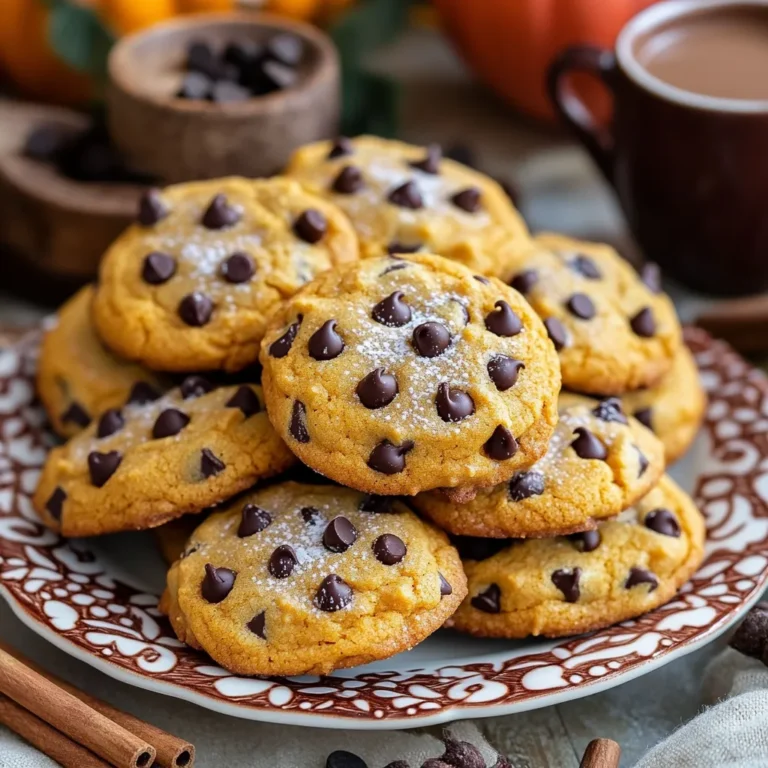 Für leckere Kürbis Schokoladenstückchen Kekse brauchst du: - 1 Tasse Kürbispüree (aus der Dose oder selbstgemacht) - 1/2 Tasse brauner Zucker - 1/2 Tasse Kristallzucker - 1/2 Tasse ungesalzene Butter, weich - 1 großes Ei - 2 Teelöffel Vanilleextrakt - 2 Tassen Weizenmehl - 1 Teelöffel Natron - 1 Teelöffel Backpulver - 1 Teelöffel gemahlener Zimt - 1/2 Teelöffel gemahlene Muskatnüsse - 1/4 Teelöffel gemahlener Ingwer - 1/2 Teelöffel Salz - 1 Tasse Schokoladenstückchen (dunkel oder halb-süß) - 1/2 Tasse Walnüsse oder Pekannüsse, gehackt (optional) Wähle frisches Kürbispüree für besten Geschmack. Du kannst auch das Püree selbst machen. Achte darauf, die Butter weich zu verwenden, damit sie gut vermischt. Brauner Zucker gibt den Keksen eine schöne Tiefe. Verwende hochwertige Schokoladenstückchen, um den Geschmack zu verbessern. Achte darauf, dass die Nüsse frisch sind, wenn du sie hinzufügst. Wenn du Allergien hast, kannst du einige Zutaten ersetzen: - Verwende Apfelmus anstelle von Ei für eine vegane Option. - Nutze glutenfreies Mehl, um die Kekse glutenfrei zu machen. - Ersetze die Butter durch pflanzliche Margarine oder Kokosöl. - Für Nussallergien kannst du die Nüsse ganz weglassen oder durch Sonnenblumenkerne ersetzen. Heize den Ofen auf 175°C vor. Das ist perfekt für die Kekse. Lege ein Backblech mit Backpapier aus. So kleben die Kekse nicht fest. Achte darauf, genug Platz zwischen den Keksen zu lassen. Das hilft ihnen, gleichmäßig zu backen. Nimm eine große Rührschüssel. Schlage die weiche Butter, den braunen Zucker und den Kristallzucker zusammen. Rühre, bis die Mischung leicht und fluffig ist. Das dauert etwa zwei bis drei Minuten. Füge dann das Kürbispüree, das Ei und den Vanilleextrakt hinzu. Mische alles gut. In einer anderen Schüssel vermenge das Weizenmehl, Natron, Backpulver, Zimt, Muskatnuss, Ingwer und Salz. Füge die trockenen Zutaten nach und nach zur Butter-Mischung hinzu. Rühre vorsichtig, bis alles gerade so vermischt ist. Zu viel Rühren macht die Kekse hart. Hebe nun die Schokoladenstückchen und Nüsse unter. Nutze einen Kekslöffel oder einen Esslöffel, um Teigportionen auf das Backblech zu setzen. Backe die Kekse für 12 bis 15 Minuten. Die Ränder sollten leicht goldbraun sein. Die Mitte kann weich aussehen. Das ist normal, da sie beim Abkühlen fester werden. Lass die Kekse fünf Minuten auf dem Blech abkühlen. Übertrage sie dann auf ein Kuchengitter zum vollständigen Abkühlen. So bleiben sie frisch und lecker! Um die perfekte Keksstruktur zu erreichen, ist es wichtig, die Zutaten richtig zu mischen. Beginnen Sie mit weicher Butter. Schlagen Sie die Butter mit den Zuckern, bis die Mischung leicht ist. Fügen Sie dann das Kürbispüree, das Ei und den Vanilleextrakt hinzu. Mischen Sie alles gut. Achten Sie darauf, die trockenen Zutaten nicht zu lange zu rühren. So bleiben die Kekse locker und zart. Ein häufiger Fehler ist, die Kekse zu lange zu backen. Überwachen Sie die Kekse genau. Sie sollten leicht goldbraun sein, aber die Mitte darf weich aussehen. Lassen Sie die Kekse nach dem Backen auf dem Blech abkühlen. So setzen sie sich und bleiben lecker. Ein weiterer Fehler ist, die Zutaten nicht richtig abzuwiegen. Verwenden Sie eine Küchenwaage für genaue Mengen. Um die Kekse frisch zu halten, lagern Sie sie in einem luftdichten Behälter. Sie bleiben so bis zu einer Woche frisch. Für längere Haltbarkeit können Sie die Kekse einfrieren. Legen Sie sie einfach in einen Gefrierbeutel und entziehen Sie die Luft. So bleiben sie bis zu drei Monate lecker. Zum Auftauen lassen Sie sie einfach bei Raumtemperatur liegen. {{image_4}} Ich liebe es, mit Nüssen zu experimentieren. Walnüsse und Pekannüsse passen gut zu diesen Keksen. Sie fügen einen tollen Crunch hinzu. Wenn du eine andere Nuss magst, probiere Mandeln oder Haselnüsse. Diese Nüsse bringen neue Geschmäcker. Hacke sie grob und mische sie einfach in den Teig. Die Schokoladenstückchen sind eine großartige Basis. Du kannst jedoch auch andere Sorten verwenden. Zartbitter, Vollmilch oder weiße Schokolade sind tolle Alternativen. Jede Sorte gibt den Keksen einen anderen Geschmack. Mischst du verschiedene Arten? Das macht die Kekse noch interessanter. Du kannst sogar Schokoladenstückchen mit Gewürzen ausprobieren. So erhältst du ein ganz neues Erlebnis. Falls du besondere Diätvorgaben hast, gibt es Lösungen. Für eine vegane Version kannst du die Butter durch Kokosöl ersetzen. Statt des Eies verwende eine Banane oder Apfelmus. Beide geben Feuchtigkeit und Süße. Wenn du glutenfrei backen möchtest, nutze eine glutenfreie Mehlmischung. Achte darauf, dass das Mehl gut bindet. So bleiben die Kekse lecker und weich. Kürbis-Schokoladenstückchen Kekse sind bei richtiger Lagerung etwa eine Woche haltbar. Lagern Sie sie in einem luftdichten Behälter. So bleiben sie frisch und lecker. Nach einer Woche können sie noch essbar sein, aber die Textur und der Geschmack können nachlassen. Um die Kekse frisch zu halten, nutzen Sie einen luftdichten Behälter. Stellen Sie den Behälter an einen kühlen, trockenen Ort. Vermeiden Sie die Nähe zu Wärmequellen oder Feuchtigkeit. Wenn Sie die Kekse schichten, legen Sie zwischen die Schichten etwas Backpapier. So bleibt ihre Form und sie kleben nicht zusammen. Das Einfrieren von Keksen ist einfach und spart Zeit. Lassen Sie die Kekse zuerst vollständig abkühlen. Legen Sie sie dann in einen Gefrierbeutel oder einen luftdichten Behälter. Achten Sie darauf, so viel Luft wie möglich zu entfernen. Sie können die Kekse bis zu drei Monate einfrieren. Zum Auftauen legen Sie die Kekse einfach bei Raumtemperatur für etwa eine Stunde heraus. So schmecken sie fast wie frisch gebacken! Ja, frisches Kürbispüree ist eine großartige Wahl. Es gibt dem Keks einen tollen, frischen Geschmack. Stelle sicher, dass du den Kürbis gut pürierst. Du kannst ihn auch leicht abtropfen lassen, um überschüssige Feuchtigkeit zu entfernen. Dies hilft, die richtige Konsistenz für den Teig zu halten. Wenn dein Teig zu feucht ist, füge mehr Mehl hinzu. Beginne mit einem Esslöffel. Rühre gut um und prüfe die Konsistenz. Der Teig sollte leicht klebrig, aber nicht zu nass sein. Du kannst auch etwas mehr Kürbispüree oder Zucker reduzieren, um das Gleichgewicht zu finden. Um glutenfreie Kekse zu machen, ersetze das Weizenmehl. Verwende glutenfreies Mehl, wie Mandel- oder Kokosmehl. Beachte, dass sich die Konsistenz ändern kann. Du kannst auch einen glutenfreien Mehlmix verwenden, um die besten Ergebnisse zu erzielen. Achte darauf, das Rezept gut zu testen, um die perfekte Textur zu finden. Zusammenfassend haben wir alle wichtigen Schritte für großartige Kekse behandelt. Wir schauten auf die benötigten Zutaten und wie man die besten auswählt. Zudem gab es Tipps zur Zubereitung, dem Backprozess und zur Vermeidung von Fehlern. Variationen erweitern deine Möglichkeiten, und die Lagerung sorgt dafür, dass die Kekse frisch bleiben. Diese Informationen helfen dir, köstliche Kekse zu backen, die gut schmecken und lange halten. Jetzt liegt es an dir, es auszuprobieren!