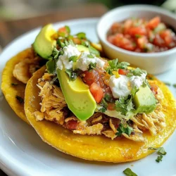 Um köstliche mexikanische Gorditas zu machen, brauchst du einige einfache Zutaten. Hier sind die Hauptzutaten: - 2 Tassen Masa Harina - 1 Teelöffel Backpulver - 1/2 Teelöffel Salz - 1 1/4 Tassen warmes Wasser Masa Harina ist das Herzstück dieser Gorditas. Es gibt ihnen die tolle Textur und den Geschmack. Backpulver sorgt dafür, dass die Gorditas schön fluffig werden. Salz fügt den nötigen Geschmack hinzu, und warmes Wasser hilft, den Teig geschmeidig zu machen. Die Füllungen machen die Gorditas spannend und lecker. Hier sind einige beliebte Optionen: - 1 Tasse geriebener Queso Fresco oder Cheddar-Käse - 1 Tasse Bohnenmus (selbstgemacht oder aus der Dose) - 1 Tasse gekochtes Huhn, zerrupft (oder ein beliebiges Protein) - 1/2 Tasse gewürfelte Tomaten - 1/4 Tasse gehackter Koriander - 1 Avocado, in Scheiben (zum Garnieren) - Salsa, zum Servieren Du kannst mit verschiedenen Füllungen experimentieren. Vegetarische Optionen sind auch möglich. Du kannst zum Beispiel Pilze oder gebratene Paprika verwenden. Falls du keine Masa Harina hast, gibt es Alternativen. Du kannst versuchen, Maismehl zu verwenden. Das gibt den Gorditas einen ähnlichen Geschmack. Eine andere Option ist, glutenfreies Mehl zu nutzen. So kannst du deine eigenen, speziellen Gorditas machen. {{ingredient_image_2}} Um den perfekten Teig für Gorditas zu machen, mische ich zuerst die trockenen Zutaten. Nehme eine große Schüssel und füge 2 Tassen Masa Harina, 1 Teelöffel Backpulver und 1/2 Teelöffel Salz hinzu. Mische alles gut. Achte darauf, dass das Backpulver gleichmäßig verteilt ist. Danach gebe ich langsam 1 1/4 Tassen warmes Wasser dazu. Mit meinen Händen knete ich den Teig, bis er glatt ist. Er sollte geschmeidig, aber nicht klebrig sein. Jetzt kommt der spannende Teil: das Formen! Ich teile den Teig in kleine Kugeln, die etwa so groß wie ein Golfball sind. Jede Kugel drücke ich flach, um dicke Scheiben zu formen, die etwa 1,5 cm dick sind. Diese Schritte sind wichtig, um die perfekte Konsistenz zu erzielen. Ich mache sicher, dass alle Gorditas gleich dick sind, damit sie gleichmäßig garen. Jetzt brate ich die Gorditas! Ich erhitze eine Pfanne oder Grillplatte auf mittlerer Hitze. Wenn die Pfanne heiß ist, lege ich die Gorditas hinein. Ich brate sie 3-4 Minuten auf jeder Seite, bis sie goldbraun sind. Es ist wichtig, sie nicht zu lange zu braten, damit sie nicht trocken werden. Nach dem Braten nehme ich die Gorditas vom Herd und halte sie warm. Sie sind bereit für die Füllungen! Um den Teig für mexikanische Gorditas perfekt zu machen, ist die Konsistenz wichtig. Der Teig sollte weich und geschmeidig sein. Wenn er zu trocken ist, fügen Sie etwas mehr warmes Wasser hinzu. Wenn er zu klebrig ist, geben Sie mehr Masa Harina dazu. Kneten Sie den Teig gut, damit er gleichmäßig wird. Lassen Sie den Teig einige Minuten ruhen, damit sich die Zutaten setzen können. Ein häufiger Fehler ist, die Gorditas zu dünn zu machen. Halten Sie die Dicke bei etwa 1,5 cm. Zu dicke Gorditas können innen roh bleiben. Achten Sie auch auf die Hitze. Bei zu hoher Hitze brennen die Gorditas außen an, während sie innen nicht gar werden. Braten Sie sie bei mittlerer Hitze und wenden Sie sie regelmäßig. Servieren Sie die Gorditas warm. Schneiden Sie sie in der Mitte auf und füllen Sie sie großzügig. Verwenden Sie frischen Koriander und Avocadoscheiben als Garnitur. Salsa passt perfekt dazu. Stellen Sie die gefüllten Gorditas auf einen schönen Teller. Ein paar Limettenscheiben dazu machen das Gericht noch ansprechender. Pro Tipps Die richtige Konsistenz des Teigs: Achten Sie darauf, dass der Teig geschmeidig ist, aber nicht klebt. Fügen Sie bei Bedarf mehr Wasser oder Masa Harina hinzu, um die perfekte Textur zu erreichen. Gorditas gleichmäßig braten: Um sicherzustellen, dass die Gorditas gleichmäßig garen, verwenden Sie eine gut vorgeheizte Pfanne oder Grillplatte und drücken Sie sie gleichmäßig flach. Variationen der Füllung: Experimentieren Sie mit verschiedenen Füllungen wie Rindfleisch, Gemüse oder sogar Käse für eine abwechslungsreiche Geschmackserfahrung. Frische garnieren: Garnieren Sie die Gorditas mit frischen Kräutern und Limettensaft für zusätzlichen Geschmack und eine ansprechende Präsentation. {{image_4}} Gorditas sind in ganz Mexiko beliebt, aber jede Region hat ihren eigenen Stil. Im Norden sind sie oft dicker und herzhafter. Dort fügen viele Leute Fleisch wie Rind oder Schwein hinzu. Im Süden, besonders in Oaxaca, sind die Füllungen oft gemischter. Hier findest du viel Gemüse und Käse. In der Yucatan-Region mag man die Gorditas süßer, oft mit Früchten gefüllt. Für die vegetari sche und vegane Variante kannst du die Füllung einfach ändern. Verwende Bohnenmus, Mais und Avocado. Auch gebratenes Gemüse wie Zucchini oder Paprika passt gut. Du kannst den Queso Fresco durch einen pflanzlichen Käse ersetzen. So bleiben die Gorditas lecker und gesund. Lass deiner Kreativität freien Lauf! Hier sind einige Füllideen: - Rinderhackfleisch mit Gewürzen - Hähnchen mit grüner Salsa - Gegrilltes Gemüse mit Feta - Linsen mit Koriander und Limette Probiere verschiedene Kombinationen aus und finde deine Lieblingsfüllung! Wenn du Gorditas übrig hast, bewahre sie in einem luftdichten Behälter auf. So bleiben sie frisch. Stelle sicher, dass sie vollständig abgekühlt sind, bevor du sie hineinlegst. So vermeidest du Feuchtigkeit und matschige Gorditas. Sie halten sich im Kühlschrank etwa 3 bis 4 Tage. Einfrieren ist eine großartige Option. Lege die Gorditas in eine einzelne Schicht auf ein Backblech. Friere sie für etwa eine Stunde ein, bis sie fest sind. Danach packe sie in einen Gefrierbeutel oder einen luftdichten Behälter. Du kannst sie bis zu 3 Monate im Gefrierfach aufbewahren. Vergiss nicht, das Datum darauf zu schreiben! Um Gorditas aufzuwärmen, benutze eine Pfanne oder eine Grillplatte. Erhitze sie bei mittlerer Hitze für 2 bis 3 Minuten auf jeder Seite. So bleiben sie knusprig und lecker. Du kannst auch eine Mikrowelle nutzen. Wickele sie in ein feuchtes Papiertuch und erwärme sie 30 Sekunden lang. Lass sie dann kurz stehen, bevor du sie servierst. Gorditas sind dicke, gefüllte Teigfladen. Sie bestehen oft aus Masa Harina, was ihnen eine besondere Textur gibt. Tortillas sind dünner und werden nicht gefüllt. Während Sie Tortillas für Tacos oder Burritos verwenden, sind Gorditas wie kleine Taschen, die mit verschiedenen Zutaten gefüllt werden. Gorditas können bis zu drei Tage im Kühlschrank bleiben. Wickeln Sie sie in Frischhaltefolie, um sie frisch zu halten. Sie verlieren etwas von ihrer Konsistenz, wenn sie länger stehen. Das Aufwärmen in einer Pfanne hilft, sie wieder lecker zu machen. Ja, Sie können Gorditas im Voraus zubereiten. Formen Sie den Teig und braten Sie die Gorditas vor. Lassen Sie sie abkühlen und legen Sie sie dann in den Kühlschrank. Vor dem Servieren können Sie sie einfach wieder aufwärmen. So sparen Sie Zeit bei der Zubereitung Ihrer Mahlzeiten. Gorditas sind leckere mexikanische Snacks. Wir haben die Zutaten, Füllungen und den Teig besprochen. Die Schritt-für-Schritt-Anleitung hilft bei der Zubereitung. Tipps und Tricks zeigen, wie du häufige Fehler vermeidest. Regionen bringen verschiedene Variationen, die spannend sind. Die Lagerung und das Einfrieren sind einfach gemacht. Du kannst Gorditas im Voraus zubereiten und sie sparen Zeit. Experimentiere mit Füllungen und genieße dein Ergebnis. Viel Spaß beim Kochen!