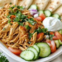 Slow Cooker Chicken Shawarma Einfaches und Köstliches Gericht