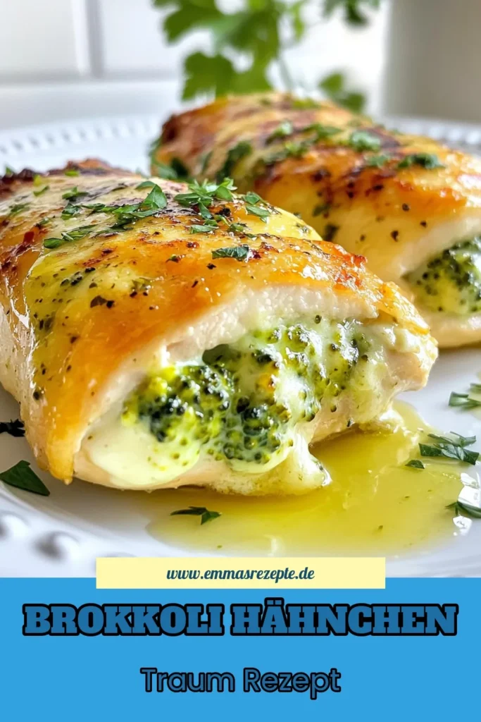 Entdecken Sie dieses köstliche Rezept für Brokkoli gefüllte Hähnchenbrust! Diese gesunden Hähnchenrezepte bringen frischen Brokkoli und cremigen Frischkäse zusammen für ein höchst schmackhaftes Gericht. Diese gefüllte Hähnchenbrust ist einfach zuzubereiten und perfekt für ein ausgewogenes Abendessen. Probieren Sie es heute aus und genießen Sie den Geschmack! #BrokkoligefüllteHähnchenbrust #GesundeHähnchenrezepte #GefüllteHähnchenbrustRezepte #BrokkoliHähnchen.