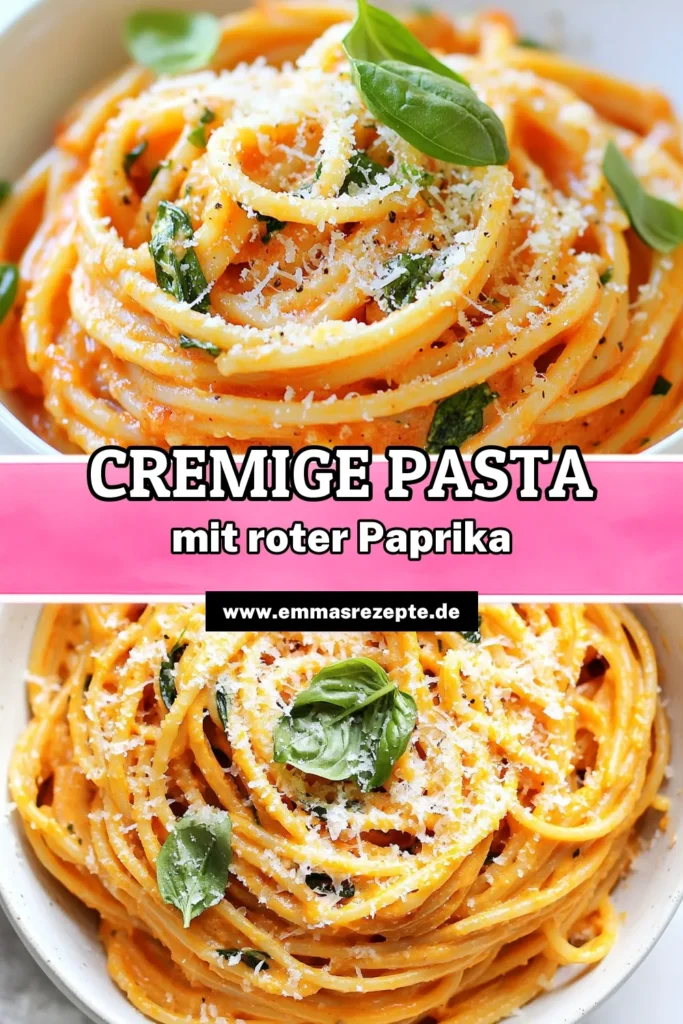 Entdecke dieses köstliche und gesunde Vollkornpasta Rezept mit gerösteter roter Paprika Sauce! Die Proteinkrämige Pasta kombiniert Hüttenkäse und frischen Spinat für ein nahrhaftes Gericht, das perfekt für jede Mahlzeit ist. Probiere unsere leichte Hüttenkäse Pasta aus und genieße gesunde Pasta Gerichte, die sättigend und voller Geschmack sind. Jetzt nachkochen und genießen! #PastaLove #GesundeGerichte #Vollkornpasta #KochenMitLiebe