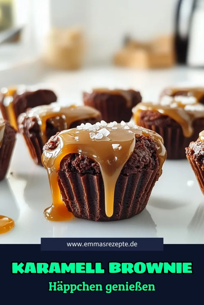Entdecken Sie das ultimative Rezept für gesalzene Karamell-Brownie-Häppchen, das Ihre Geschmacksknospen verzaubern wird! Mit köstlicher dunkler Schokolade, einer Prise Meersalz und einer leckeren Karamellsauce sind diese kleinen Leckerbissen der perfekte süße Snack. Folgen Sie den einfachen Schritten und genießen Sie diese himmlischen Häppchen in nur 40 Minuten. Klicken Sie jetzt und lassen Sie sich inspirieren! #BrownieRezepte #KaramellLiebhaber #SchokoladenHäppchen #BackenMachtGlücklich