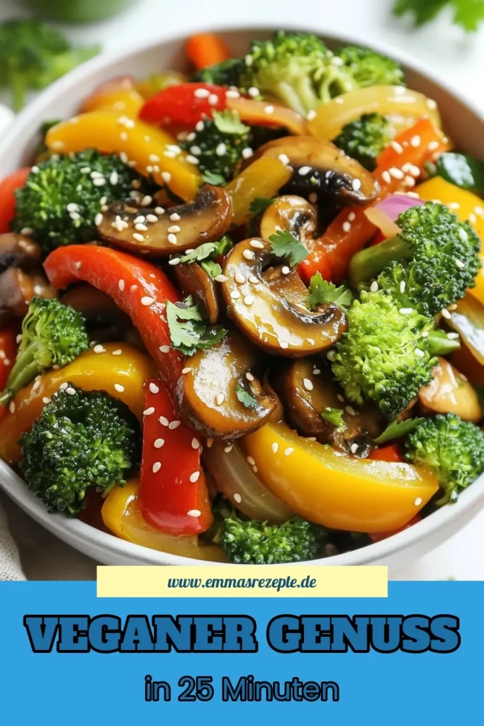 Entdecke die köstliche Vegan Brokkoli-Pilz-Pfanne! Dieses vegane Gemüsegericht vereint zarten Brokkoli und aromatische Pilze in einem schnellen Rezept, das gesund und einfach zuzubereiten ist. Perfekt als Hauptgericht oder Beilage, lässt es sich in nur 25 Minuten zubereiten. Hol dir das Pilzpfanne Rezept und bring Vielfalt in deine gesunde vegan Küche. Probiere es aus und teile deine Kreationen! #Vegan #GesundeKüche #SchnelleRezepte #Gemüsegericht