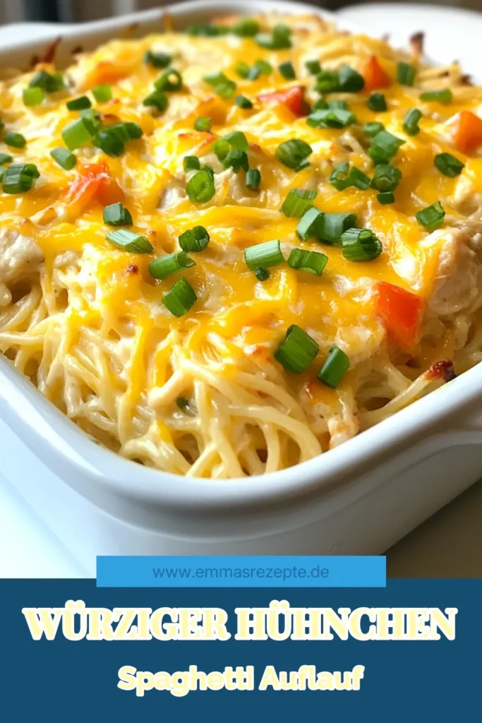 Entdecken Sie dieses leckere Rezept für einen würzigen Hühnchen-Spaghetti Auflauf, der die Aromen des Südens verkörpert! Dieser Südstaaten Auflauf Rezept kombiniert zarte Hähnchenbrust mit scharfen Cajun Gewürzen und cremigem Cheddar-Käse Auflauf. Perfekt für ein schnelles Abendessen, servieren Sie diesen Spaghetti Auflauf mit Gemüse auch gleich Gästen. Probieren Sie es aus und lassen Sie sich begeistern! #HühnchenSpaghetti #SüdstaatenAuflauf #CheddarKäse #CajunRezept
