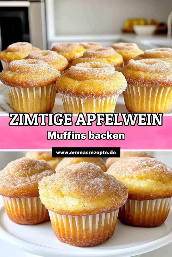 Verwöhnen Sie sich mit köstlichen Apfelwein-Donut-Muffins! Diese saftigen Muffins kombinieren den herzhaften Geschmack von Apfelwein mit einer süßen Zimt-Zucker-Hülle. Ideal als Snack oder zum Frühstück, sind sie leicht zuzubereiten und perfekt für jede Gelegenheit. Entdecken Sie unser einfaches Rezept und bringen Sie den herbstlichen Genuss in Ihre Küche. Klicken Sie jetzt, um die vollständige Anleitung zu lesen! #ApfelweinDonutMuffins #MuffinRezept #Backen #HerbstGenuss