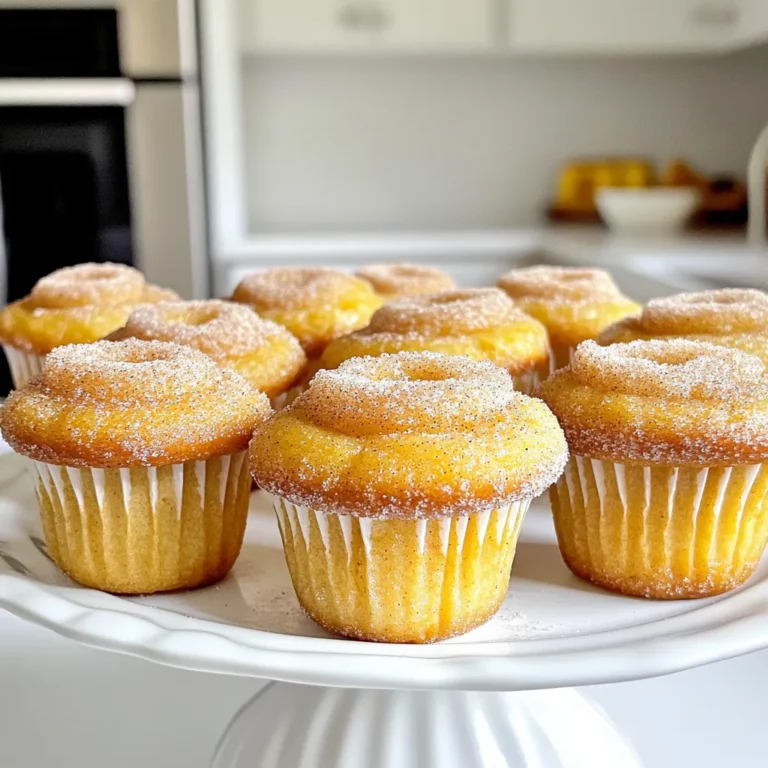 Für die perfekten Apfelwein-Donut-Muffins brauchst du folgende Zutaten: - 1 Tasse Apfelwein - 1 ½ Tassen Weizenmehl - 1 Teelöffel Backpulver - ½ Teelöffel Natron - ½ Teelöffel Salz - 1 Teelöffel gemahlenen Zimt - ½ Teelöffel gemahlenen Muskatnuss - ½ Tasse Zucker - ½ Tasse brauner Zucker, gepackt - 2 große Eier - ½ Tasse ungesüßtes Apfelmus - ½ Tasse Pflanzenöl - 1 Teelöffel Vanilleextrakt - ½ Tasse Zucker (zum Wenden) - 2 Teelöffel gemahlener Zimt (zum Wenden) Diese Zutaten kommen zusammen und schaffen ein herrliches Geschmackserlebnis. Der Apfelwein macht die Muffins saftig und gibt ihnen einen feinen Apfelgeschmack. Frische Zutaten sind wichtig für den besten Geschmack. Apfelwein sollte nicht abgelaufen sein. Das Mehl sollte trocken und luftig sein. Backpulver und Natron verlieren mit der Zeit ihre Wirkung. Überprüfe das Verfallsdatum, um die besten Muffins zu backen. Eier sollten kühl gelagert werden und vor der Verwendung frisch sein. Verwende frisches Apfelmus für die beste Konsistenz. Die Wahl des Apfelweins ist entscheidend. Suche nach einem Apfelwein, der süß und aromatisch ist. Ein trockener Apfelwein kann die Muffins zu herb machen. Achte darauf, dass der Apfelwein ohne künstliche Aromen ist. Probier verschiedene Marken aus, um deinen Favoriten zu finden. Ein Bio-Apfelwein kann auch eine gute Wahl sein, wenn du auf Qualität achtest. Heizen Sie den Ofen auf 175°C vor. Diese Temperatur sorgt dafür, dass die Muffins gleichmäßig backen. Legen Sie ein Muffinblech mit Papierförmchen aus. Alternativ können Sie es leicht einfetten. So lassen sich die Muffins später besser herausnehmen. Geben Sie eine Tasse Apfelwein in einen kleinen Topf. Stellen Sie den Topf auf mittlere Hitze. Lassen Sie den Apfelwein zum Kochen kommen. Sobald er kocht, senken Sie die Hitze auf mittel-niedrig. Lassen Sie den Apfelwein etwa 10-15 Minuten köcheln. Er sollte auf etwa ½ Tasse reduziert sein. Dies konzentriert den Geschmack. Lassen Sie ihn danach etwas abkühlen. In einer Rührschüssel vermischen Sie die trockenen Zutaten. Nehmen Sie 1 ½ Tassen Weizenmehl, 1 Teelöffel Backpulver, ½ Teelöffel Natron, ½ Teelöffel Salz, 1 Teelöffel Zimt und ½ Teelöffel Muskatnuss. Mischen Sie alles gut und stellen Sie die Schüssel beiseite. In einer großen Schüssel kombinieren Sie die feuchten Zutaten. Geben Sie ½ Tasse Zucker, ½ Tasse braunen Zucker, 2 Eier, ½ Tasse Apfelmus, ½ Tasse Pflanzenöl und 1 Teelöffel Vanilleextrakt hinein. Rühren Sie gut, bis die Mischung glatt ist. Fügen Sie den abgekühlten Apfelwein hinzu. Mischen Sie alles vorsichtig. Jetzt geben Sie die trockenen Zutaten nach und nach zu den feuchten Zutaten. Vermengen Sie alles nur, bis es gerade so kombiniert ist. Übermixen Sie den Teig nicht, sonst werden die Muffins dicht. Füllen Sie jede Muffinform zu drei Vierteln mit dem Teig. Ein häufiger Fehler ist, die Zutaten zu übermixen. Wenn du zu viel rührst, werden die Muffins hart. Mische die trockenen und nassen Zutaten nur, bis sie gerade kombiniert sind. Ein weiterer Fehler ist, den Ofen nicht vorzuheizen. Dies kann die Backzeit verlängern und die Muffins ungleichmäßig machen. Stelle sicher, dass der Ofen die richtige Temperatur hat, bevor du die Muffins backst. Für die beste Textur ist es wichtig, frische Zutaten zu verwenden. Der Apfelwein gibt den Muffins einen tollen Geschmack. Achte darauf, den Apfelwein vorher zu reduzieren. Dies konzentriert den Geschmack. Die Kombination von Zimt und Muskatnuss bringt die Aromen zusammen. Verwende die richtige Menge Zucker, um die Süße auszubalancieren. Ein guter Tipp ist, die Muffins warm zu wenden. Dies sorgt für eine knusprige Zimt-Zucker-Schicht. Diese Muffins schmecken am besten warm. Du kannst sie mit etwas zusätzlichem Zimt bestäuben. Ein Klecks Apfelmus ist ebenfalls lecker. Sie passen gut zu einem warmen Getränk wie Apfeltee oder Kaffee. Diese Muffins sind ideal als Snack oder Frühstück. Sie sind einfach zu transportieren und perfekt für unterwegs. {{image_4}} Wenn Sie an speziellen Diäten interessiert sind, gibt es einfache Alternativen. Sie können Weizenmehl durch Mandelmehl ersetzen. Das macht die Muffins glutenfrei und nussig. Verwenden Sie Kokoszucker statt normalem Zucker für eine gesunde Süße. Für eine vegane Variante, tauschen Sie die Eier gegen Leinsamen-Ei oder Apfelmus aus. Diese Optionen sind gut für viele Diätanforderungen. Um die Muffins interessanter zu machen, können Sie verschiedene Aromen hinzufügen. Zum Beispiel passen Walnüsse oder Pekannüsse perfekt dazu. Ein Schuss Karamellsirup sorgt für eine süße Überraschung. Auch getrocknete Äpfel oder Cranberries geben einen tollen Geschmack. Für etwas Schärfe probieren Sie Ingwer oder einen Hauch von Nelken. Mixen Sie diese Zutaten einfach in den Teig, bevor Sie ihn in die Muffinform füllen. Für eine glutenfreie Version verwenden Sie eine glutenfreie Mehlmischung. Diese Mischung hat oft Reis-, Mais- und Kartoffelmehl. Achten Sie darauf, dass das Backpulver glutenfrei ist. Diese Muffins sind ebenso lecker und fluffig. Folgen Sie dem gleichen Rezept, aber verwenden Sie die glutenfreien Zutaten. So können alle die Apfelwein-Donut-Muffins genießen. Um die Frische der Apfelwein-Donut-Muffins zu bewahren, sollten Sie sie am besten in einem luftdichten Behälter aufbewahren. Legen Sie ein Papierhandtuch in den Behälter. Das hilft, die Feuchtigkeit zu regulieren. Bewahren Sie die Muffins bei Raumtemperatur auf. So bleiben sie weich und lecker. Wenn Sie die Muffins aufwärmen möchten, nutzen Sie den Ofen oder die Mikrowelle. Im Ofen heizen Sie ihn auf 150°C vor. Legen Sie die Muffins auf ein Backblech und backen Sie sie für etwa 5-7 Minuten. In der Mikrowelle erhitzen Sie jeden Muffin für 10-15 Sekunden. So bleiben sie schön saftig und warm. Im Kühlschrank halten die Muffins etwa 5 Tage. Wickeln Sie sie gut ein, um andere Gerüche zu vermeiden. Für längere Lagerung frieren Sie die Muffins ein. Legen Sie sie in einen gefrierfesten Beutel. So bleiben sie bis zu 3 Monate frisch. Denken Sie daran, sie langsam im Kühlschrank aufzutauen. So behalten sie ihren besten Geschmack. Um die Muffins süßer zu machen, kannst du mehr Zucker hinzufügen. Verwende bis zu einer Tasse Zucker. Alternativ kannst du auch Honig oder Ahornsirup nutzen. Diese Süßungsmittel geben den Muffins einen anderen Geschmack. Denke daran, die Flüssigkeitsmenge im Rezept leicht anzupassen. Wenn du den Zucker erhöhst, könnte es helfen, die anderen Zutaten zu reduzieren. Ja, du kannst den Apfelwein ersetzen. Verwende Apfelsaft oder Apfelnektar für den gleichen fruchtigen Geschmack. Diese Optionen machen die Muffins auch süßer. Du kannst auch Sprudelwasser verwenden, um die Muffins luftiger zu machen. Achte nur darauf, dass die Flüssigkeitsmenge gleich bleibt. Das gibt dir die beste Konsistenz. Die besten Beilagen sind einfach und lecker. Eine Prise Zimt ist immer gut. Auch ein Klecks Apfelmus passt perfekt dazu. Du kannst die Muffins mit etwas Sahne oder Joghurt servieren. Für einen besonderen Kick füge geröstete Nüsse oder Schokolade hinzu. Jede dieser Beilagen hebt den Geschmack der Muffins hervor. Die Apfelwein-Donut-Muffins sind einfach und lecker. Wir haben die besten Zutaten, Tipps und Schritte durchgenommen. Denke daran, Apfelwein gut auszuwählen und die Mischung perfekt zu gestalten. Vermeide gängige Fehler, damit deine Muffins immer gelingen. Wenn du verschiedene Varianten ausprobierst, kannst du sie nach deinem Geschmack anpassen. Lagere sie richtig, um die Frische zu bewahren. Diese Muffins sind eine Freude für jeden Anlass. Lass deiner Kreativität freien Lauf und genieße jeden Biss!
