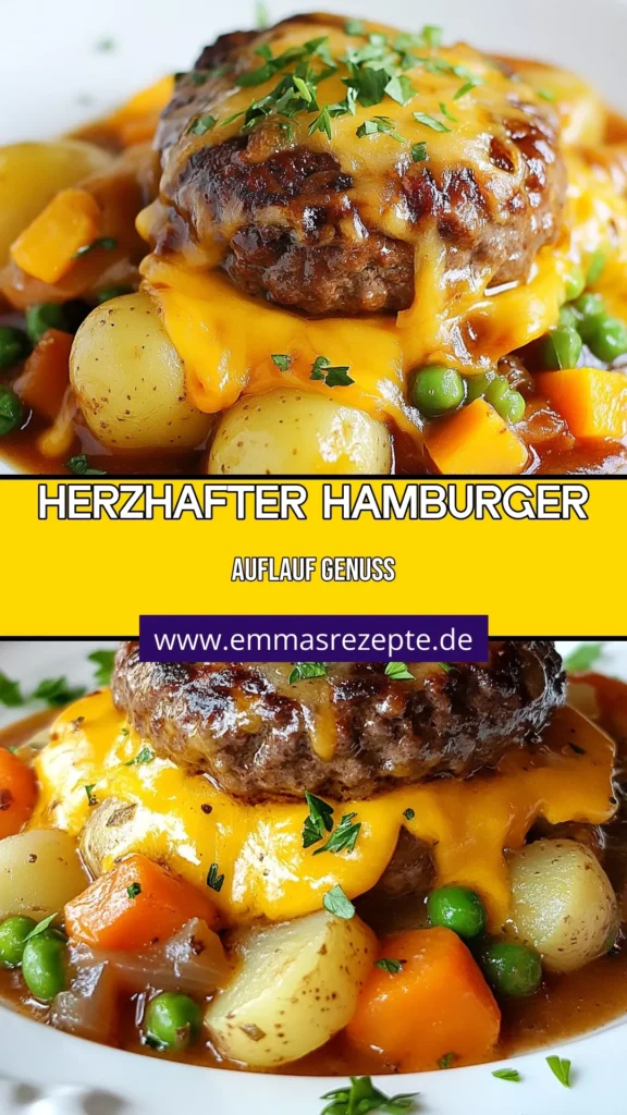 Entdecken Sie dieses herzhafte Familienessen mit unserem Rezept für Amish Hamburger Steak Bake! Dieser Rinderhackfleisch Auflauf kombiniert zartes Rinderhackfleisch, leckere Babykartoffeln und frisches Gemüse zu einem perfekten, einfachen Ofengericht. Ideal für ein schnelles und sättigendes Abendessen. Probieren Sie es aus und bringen Sie den Geschmack der Amish-Küche auf Ihren Tisch! #AmishHamburgerSteak #RinderhackfleischAuflauf #Kartoffelgerichte #herzhaftesFamilienessen