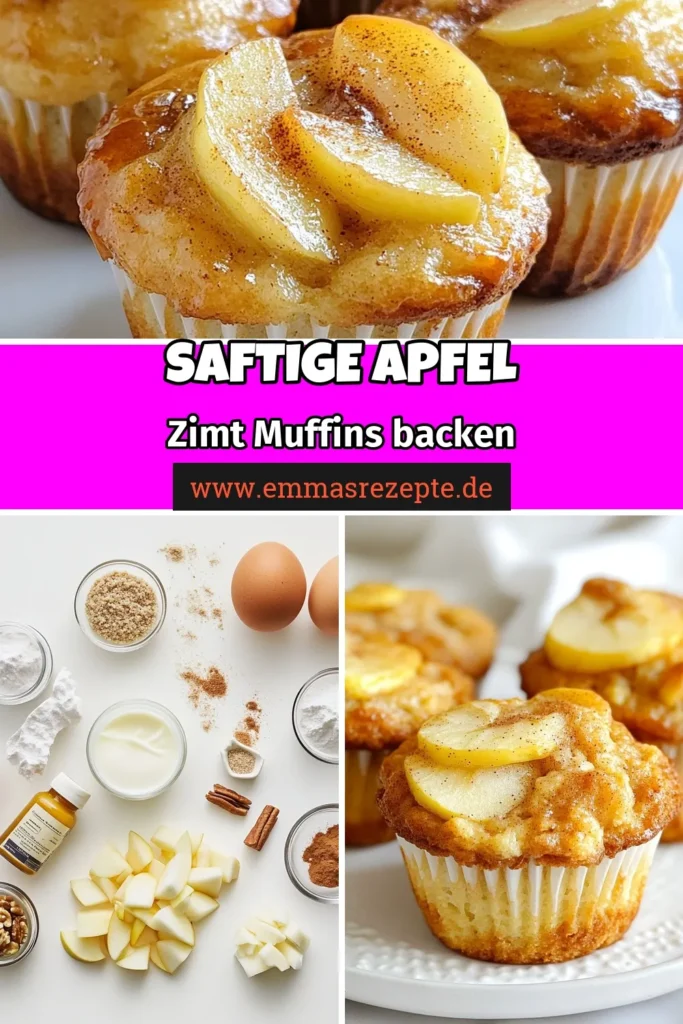 Entdecke unser köstliches Rezept für Apfel-Zimt Muffins mit griechischem Joghurt! Diese gesunden Muffins sind perfect für jeden Anlass. Das Muffin Rezept mit Apfel und Nüssen vereint süßen Apfelgeschmack und aromatischen Zimt. Perfekt als Snack oder Frühstück! Lass dich inspirieren und probiere es aus. Teile deine Ergebnisse und speichere es für später! #ApfelZimtMuffins #gesundeMuffins #MuffinRezept #MuffinsMitNüssen