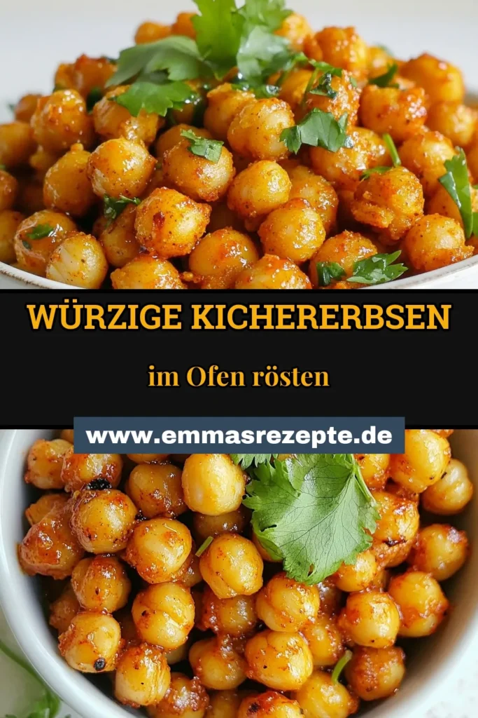 Entdecken Sie dieses köstliche Harissa Rezept für würzige Kichererbsen! Diese gerösteten Kichererbsen sind nicht nur eine einfache vegane Kichererbsenmahlzeit, sondern auch der perfekte Snack für jede Gelegenheit. Mit einer Kombination aus Harissa und Gewürzen ist jedes Bissen ein Geschmackserlebnis. Probieren Sie es aus und genießen Sie die gesunde, schmackhafte Variante! Teilen Sie Ihre Ergebnisse! #WürzigeKichererbsen #HarissaRezept #veganeKichererbsenmahlzeit #KichererbsenMitGewürzen