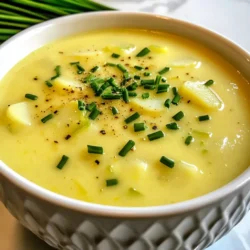 Perfekte Kartoffel-Lauch-Suppe Einfaches Genussrezept