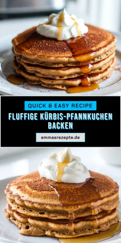 Entdecke das perfekte Rezept für fluffige Kürbis-Pfannkuchen, ideal für ein herbstliches Frühstück! Diese Kürbis-Gewürz-Pfannkuchen sind einfach zuzubereiten und voller Geschmack. Verwandle dein Frühstück mit diesem köstlichen Kürbis Rezept, das sowohl sättigend als auch richtig lecker ist. Lass dir diese herbstlichen Frühstücksrezepte nicht entgehen – probier es jetzt aus! #KürbisPfannkuchen #FluffigePfannkuchen #KürbisRezept #HerbstlicheFrühstücksrezepte