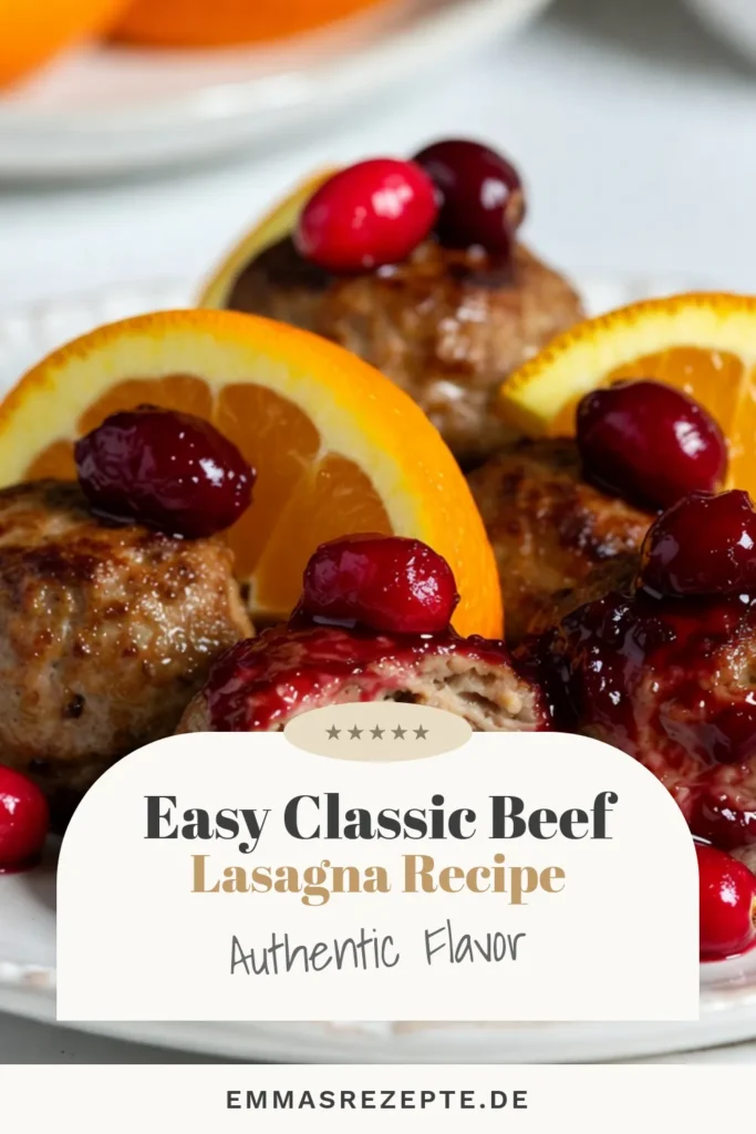 Entdecke das köstliche Putenfleischbällchen Rezept mit einer einzigartigen Cranberry Orangensoße! Diese gesunden Fleischbällchen sind perfekt für einfache Festtagsgerichte und glutenfrei. Bereite sie in nur 40 Minuten zu und beeindrucke deine Gäste mit einem raffinierten Geschmack. Hol dir das Rezept und genieße diese leckeren Snacks! Lass dich inspirieren und speichere dir dieses Rezept für dein nächstes Fest! #CranberryOrangensoße #PutenfleischbällchenRezept #GesundeFleischbällchen #GlutenfreieFleischbällchen