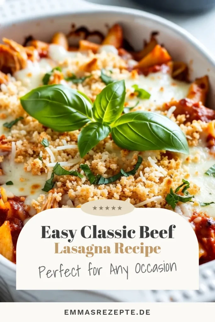 Entdecken Sie unseren köstlichen Hähnchen Parmesan Auflauf – das perfekte Rezept für ein einfaches Abendessen! Dieses italienische Auflaufgericht kombiniert zarte, gebackene Hähnchenbrust mit leckeren Rotini-Pasta und geschmolzenem Käse. Ideal für Ihre nächste Familienfeier oder als schnelle Woche Mahlzeit. Probieren Sie dieses einfache Pasta Rezept aus und genießen Sie die Aromen Italiens zuhause. Speichern Sie das Rezept für später! #HähnchenParmesanAuflauf #einfachPastaRezepte #italienischerAuflauf #KäseAuflaufRezept