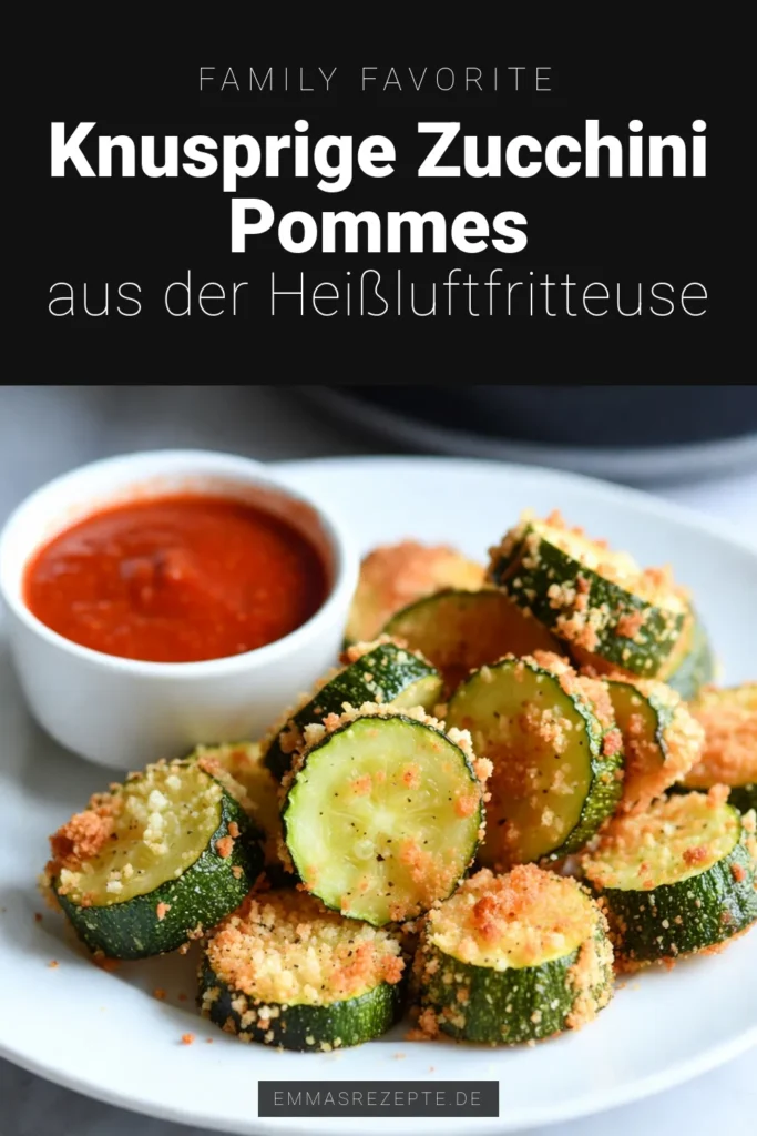Entdecken Sie unser einfaches Rezept für knusprige Zucchini Frittierte Snacks mit Parmesan! Diese Crispy Zucchini Pommes aus dem Air Fryer sind perfekt als gesunder Snack und lieben es, Teil Ihrer gesunden Snack Ideen zu sein. Mit wenigen Zutaten haben Sie ein leckeres Air Fryer Zucchini Rezept, das sich in nur 25 Minuten zubereiten lässt. Probieren Sie es aus und teilen Sie es mit Freunden! #ZucchiniPommes #AirFryerRezept #GesundeSnacks #ParmesanPommes