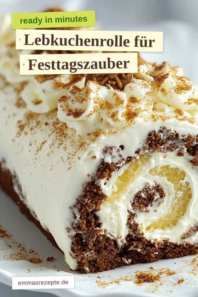 Entdecken Sie unser köstliches Weihnachtsgebäck Rezept für die perfekte Lebkuchen-Schweizer Rolle! Dieses Lebkuchen Dessert kombiniert würzige Aromen mit einer cremigen Füllung und verwandelt Ihre Feiertage in ein Geschmackserlebnis. Lernen Sie, wie Sie die Lebkuchen Rolle backen und Ihre Gäste begeistern können. Probieren Sie es aus und sichern Sie sich gleich das Rezept! #LebkuchenSchweizerRolle #Weihnachtsgebäck #LebkuchenRolle #LebkuchenDessert