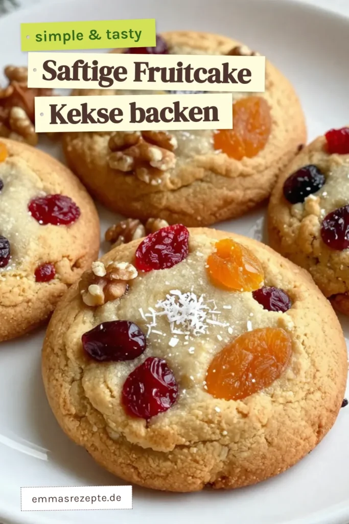 Entdecke dieses köstliche Fruchtkeks Rezept für Chewy Kekse, die die perfekte Ergänzung für deine Weihnachtsleckereien sind! Mit Trockenfrüchten Kekse, die saftig und voll im Geschmack sind, wird jedes Backen zum Vergnügen. Diese einfachen Keksrezepte sind schnell zubereitet und ideal für die Festtage. Probiere sie aus und teile deine Ergebnisse! Hol dir das Rezept jetzt! #Fruchtkekse #ChewyKekse #Weihnachtskekse #Keksrezepte