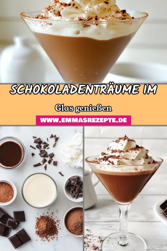Entdecke das ultimative Schokoladenfreude Martini Rezept! Dieser dekadente Cocktail kombiniert Schokoladenmilch, Sahne und Schokoladensirup für ein unwiderstehliches Schokoladengetränk. Perfekt für besondere Anlässe oder als süßer Genuss zu Hause. Lass dich von kreativen Cocktailrezepte inspirieren und teile deine Ergebnisse! Jetzt ausprobieren und genießen! #SchokoladenfreudeMartini #SchokoladenMartiniRezept #DekadenteCocktails #Schokoladengetränke