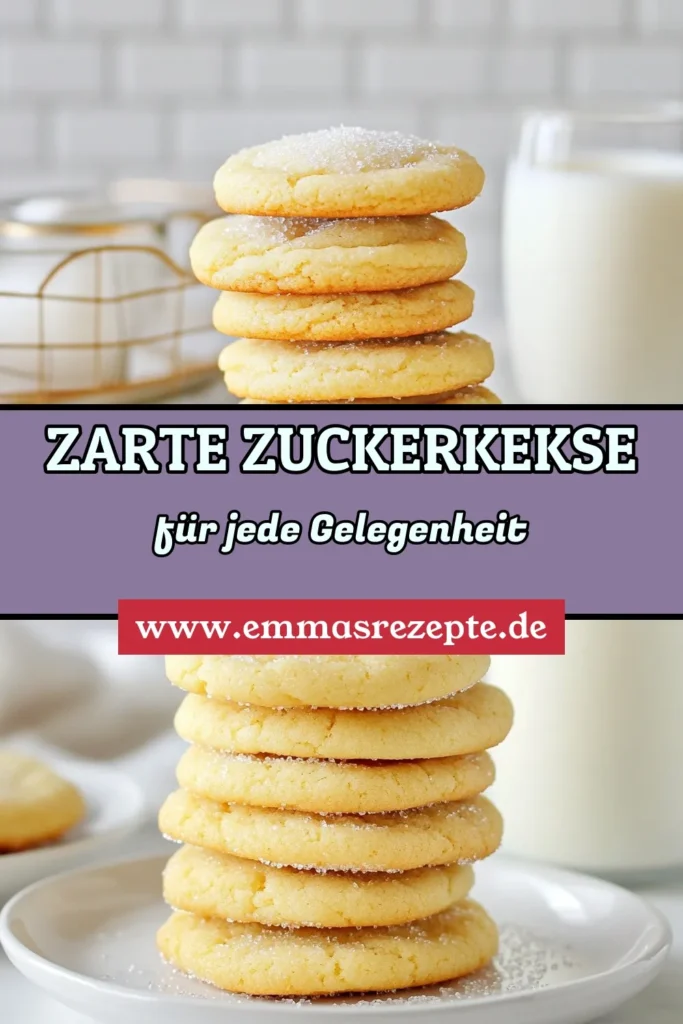 Entdecken Sie das beste Zuckerkekse Rezept für zarte Zuckerkekse, die einfach zuzubereiten sind! Diese saftigen Kekse mit Vanilleextrakt sind perfekt für jede Gelegenheit. Mit unserem einfachen Keksrezepte erhalten Sie unwiderstehliche Ergebnisse, die jeden begeistern. Backen Sie jetzt Ihre eigenen Kekse und genießen Sie den köstlichen Geschmack! Speichern Sie das Rezept und teilen Sie Ihre Kreationen! #Zuckerkekse #Keksebacken #Keksrezepte #Vanilleextrakt