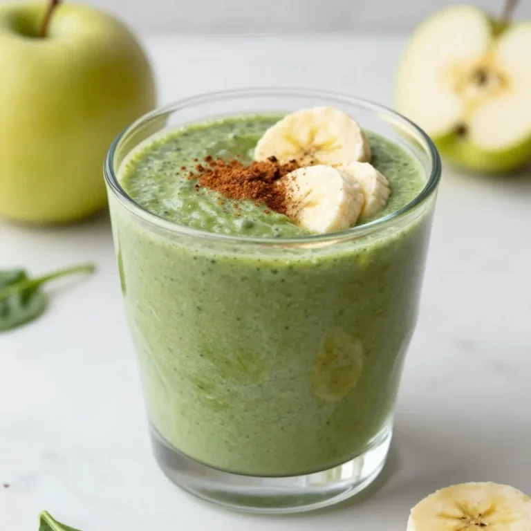Für meinen gesunden Minute Apple Banana Smoothie brauchst du diese Zutaten: - 1 mittelgroßer Apfel, entkernt und gewürfelt - 1 reife Banane, geschält und in Scheiben geschnitten - 1 Tasse Spinat (optional für grüne Nährstoffe) - 1 Esslöffel Mandelbutter oder Erdnussbutter - 1 Tasse ungesüßte Mandelmilch (oder Milch nach Wahl) - 1 Teelöffel Honig oder Ahornsirup (optional, für Süße) - Eine Prise Zimt - Eiswürfel (optional) Jede Zutat bringt einen besonderen Geschmack und Nährstoffe mit. Der Apfel sorgt für Frische, die Banane für Süße und die Mandelbutter für Cremigkeit. Falls du keine der Zutaten hast, gibt es einfache Alternativen: - Verwende eine Birne anstelle des Apfels. - Du kannst die Banane durch eine Mango ersetzen. - Statt Mandelbutter kannst du auch Cashew- oder Sonnenblumenbutter nutzen. - Nimm Hafermilch oder Kokosmilch, wenn du keine Mandelmilch magst. - Für die Süße kann auch Agavendicksaft genutzt werden. Egal, welche Alternativen du wählst, der Smoothie bleibt lecker und nahrhaft. Achte beim Einkaufen auf frische und reife Zutaten. Hier sind einige Tipps: - Wähle Äpfel, die fest und glänzend sind. Vermeide Druckstellen. - Die Banane sollte gelb sein, ohne braune Flecken. - Wenn du Spinat verwendest, achte auf knackige Blätter ohne braune Stellen. - Kaufe Mandelbutter in einem Glas, das nicht aufgeschüttelt ist. Frische Zutaten machen deinen Smoothie noch schmackhafter und gesünder. {{ingredient_image_2}} Beginnen Sie mit der Vorbereitung Ihrer Zutaten. Nehmen Sie einen mittelgroßen Apfel, entkernen Sie ihn und würfeln Sie ihn. Die Banane ist reif, also schälen Sie sie und schneiden Sie sie in Scheiben. Wenn Sie Spinat hinzufügen möchten, waschen Sie ihn gründlich. Die frischen Zutaten sorgen für einen tollen Geschmack. Geben Sie die gewürfelten Äpfel und die Bananenscheiben in Ihren Mixer. Fügen Sie dann den Spinat, die Mandelbutter und die Mandelmilch hinzu. Wenn Sie eine süßere Note möchten, geben Sie einen Teelöffel Honig oder Ahornsirup und eine Prise Zimt dazu. Mixen Sie alles bei hoher Geschwindigkeit für 30 bis 60 Sekunden. Achten Sie darauf, dass die Mischung schön cremig wird. Für einen kühlen Smoothie fügen Sie einige Eiswürfel hinzu und mixen erneut. Gießen Sie den Smoothie in Gläser und genießen Sie ihn sofort. Für eine schöne Präsentation können Sie den Rand des Glases mit einem dünnen Stück Apfel oder Banane garnieren. Das sieht nicht nur gut aus, sondern macht auch Lust auf mehr! Um den perfekten Minute Apple Banana Smoothie zu machen, ist die richtige Technik wichtig. Beginne mit den festeren Zutaten, wie dem Apfel und der Banane. Das hilft dem Mixer, alles gut zu zerkleinern. Füge dann die weicheren Zutaten wie die Mandelmilch und die Mandelbutter hinzu. Wenn du den Spinat verwendest, kommt er nach dem Obst. Mixe alles zuerst kurz bei niedriger Geschwindigkeit. Danach kannst du die Geschwindigkeit erhöhen, um eine cremige Konsistenz zu erreichen. Die Konsistenz deines Smoothies kann leicht verändert werden. Wenn du ihn dicker magst, füge mehr Obst oder einen Löffel Joghurt hinzu. Für einen dünneren Smoothie kannst du mehr Mandelmilch hinzufügen. Ein guter Trick ist auch, Eiswürfel hinzuzufügen. Sie kühlen nicht nur, sondern machen den Smoothie auch cremiger. Probiere es aus und finde die perfekte Mischung für deinen Geschmack! Gefrorene Früchte sind eine tolle Option. Sie machen deinen Smoothie frisch und kühl. Gefrorene Bananenstücke sind besonders gut, da sie süß und cremig werden. Du kannst auch gefrorene Äpfel verwenden, wenn du sie vorher klein schneidest. Das gibt dir auch den Vorteil, dass du keinen frischen Obst kaufen musst, wenn du gerade keine hast. Denke daran, weniger Eis zu verwenden, wenn du gefrorene Früchte nimmst, um die richtige Konsistenz zu erreichen. Pro Tipps Frische Zutaten: Verwenden Sie frische und reife Früchte für den besten Geschmack und Nährwert. Variationen ausprobieren: Experimentieren Sie mit anderen Früchten wie Beeren oder Mango für unterschiedliche Geschmacksrichtungen. Protein hinzufügen: Fügen Sie einen Löffel Proteinpulver hinzu, um den Smoothie nahrhafter zu machen. Vorkühlen: Stellen Sie die Zutaten vorher in den Kühlschrank, um einen erfrischenden Smoothie zu erhalten. {{image_4}} Um den Minute Apple-Banana Smoothie aufregender zu machen, können Sie viele Zutaten hinzufügen. Hier sind einige Ideen: - Eine Handvoll Beeren wie Erdbeeren oder Heidelbeeren. - Joghurt für eine cremigere Textur. - Eine Esslöffel Chiasamen oder Leinsamen für mehr Ballaststoffe. - Eine Prise Muskatnuss für einen warmen Geschmack. Diese Zutaten geben dem Smoothie nicht nur mehr Geschmack, sondern auch zusätzliche Nährstoffe. Die Wahl der Milch macht einen großen Unterschied im Geschmack. Sie können ungesüßte Mandelmilch verwenden, aber auch andere Optionen sind gut: - Hafermilch für einen süßeren Geschmack. - Sojamilch für mehr Protein. - Kokosmilch für einen tropischen Touch. Experimentieren Sie mit verschiedenen Milchsorten, um die perfekte Kombination zu finden. Für eine proteinreiche Variante fügen Sie etwas Proteinpulver hinzu. Das ist besonders gut nach dem Training. Weitere Optionen sind: - Griechischer Joghurt für extra Eiweiß. - Mandelbutter oder Erdnussbutter für gesunde Fette. - Eine Banane kann auch helfen, den Smoothie nahrhafter zu machen. Diese Anpassungen machen den Smoothie nicht nur gesünder, sondern auch sättigender. Genießen Sie die Vielfalt der Möglichkeiten! Der Minute Apple Banana Smoothie bleibt frisch für etwa einen Tag im Kühlschrank. Nach der Zubereitung solltest du ihn sofort genießen. Wenn du ihn im Kühlschrank aufbewahrst, decke das Glas gut ab, um die Frische zu erhalten. Der Smoothie kann sich jedoch leicht trennen. Schüttle das Glas vor dem Trinken gut durch. Wenn du den Smoothie für später aufbewahren möchtest, friere ihn in einem luftdichten Behälter ein. Fülle den Behälter nur bis zur Hälfte, da die Flüssigkeit beim Gefrieren expandiert. Du kannst den Smoothie bis zu drei Monate einfrieren. Zum Auftauen stelle ihn einfach über Nacht in den Kühlschrank oder erwärme ihn sanft in der Mikrowelle. Achte stets darauf, frische Zutaten zu verwenden. Überprüfe den Apfel und die Banane auf Druckstellen oder braune Stellen. Diese können die Qualität des Smoothies beeinträchtigen. Lagere den Smoothie immer in einem sauberen Glas oder Behälter. Vermeide den Kontakt mit rohen Lebensmitteln, um eine Kontamination zu verhindern. Ja, der Smoothie bleibt gesund, auch ohne Spinat. Äpfel und Bananen sind nahrhaft. Sie bieten Vitamine, Ballaststoffe und Antioxidantien. Diese Zutaten unterstützen die Verdauung und das Immunsystem. Wenn Sie keinen Spinat mögen, lassen Sie ihn einfach weg. Der Geschmack bleibt weiterhin lecker und frisch. Ja, Sie können viele andere Früchte hinzufügen! Beeren, Mangos oder Pfirsiche passen gut. Diese Früchte bringen neue Aromen und Nährstoffe. Probieren Sie verschiedene Kombinationen aus, um Ihren Lieblingssmoothie zu finden. Denken Sie daran, die Menge anzupassen, um die Konsistenz zu bewahren. Ein Apfel-Bananen-Smoothie hat viele Vorteile. Er ist reich an Vitaminen, Mineralien und Ballaststoffen. Äpfel helfen beim Sättigungsgefühl und enthalten Antioxidantien. Bananen liefern Kalium und Energie. Zusammen unterstützen sie die Herzgesundheit und den Blutzucker. Dieser Smoothie ist eine gute Wahl für einen schnellen Snack oder Frühstück. Wir haben die besten Zutaten für deinen Smoothie besprochen und Alternativen aufgezeigt. Frische Zutaten sind der Schlüssel. Die Schritt-für-Schritt-Anleitung hilft dir, alles richtig zu machen. Tipps und Tricks geben dir das nötige Know-how, um einen perfekten Smoothie zu kreieren. Du kannst ihn ganz nach deinem Geschmack anpassen. Beachte die Lagerungshinweise, um die Frische zu verlängern. Smoothies sind gesund, lecker und schlicht. Nutze die Antworten auf häufig gestellte Fragen, um mehr über ihre Vorteile zu erfahren. Viel Spaß beim Mixen!