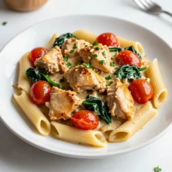 Cowboy Butter Chicken Pasta Schnelle und einfache Mahlzeit