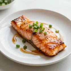 - 4 Lachsfilets (idealerweise mit Haut) - 1/4 Tasse Honig - 3 Esslöffel Sojasauce (niedriger Natriumgehalt) - 3 Knoblauchzehen, fein gehackt - 1 Esslöffel frischer Ingwer, gerieben - 1 Esslöffel Sesamöl - 1 Teelöffel schwarzer Pfeffer - 2 Frühlingszwiebeln, gehackt (zum Garnieren) - Sesamsamen (zum Garnieren) Um diesen leckeren Lachs zuzubereiten, benötigst du frische Zutaten. Wähle die Lachsfilets mit Haut, da dies den Geschmack verstärkt. Der Honig bringt Süße und die Sojasauce gibt einen herzhaften Geschmack. Frischer Knoblauch und Ingwer fügen Tiefe hinzu. Das Sesamöl rundet das Aroma ab. Die Frühlingszwiebeln und Sesamsamen sind nicht nur für die Garnitur da, sie bringen auch frische und Knusprigkeit ins Spiel. Achte darauf, die Zutaten frisch zu halten, um das beste Ergebnis zu erzielen. Wenn du alle Zutaten bereit hast, bist du bereit für den nächsten Schritt. {{ingredient_image_2}} Mischen Sie in einer großen Schüssel diese Zutaten: - 1/4 Tasse Honig - 3 Esslöffel Sojasauce - 3 fein gehackte Knoblauchzehen - 1 Esslöffel geriebener Ingwer - 1 Esslöffel Sesamöl - 1 Teelöffel schwarzer Pfeffer Rühren Sie alles gut um, bis eine glatte Marinade entsteht. Legen Sie dann die Lachsfilets in eine flache Schüssel. Gießen Sie die Marinade über die Filets. Achten Sie darauf, dass sie gleichmäßig bedeckt sind. Decken Sie die Schüssel ab und stellen Sie sie für mindestens 30 Minuten in den Kühlschrank. Das Marinieren gibt dem Lachs einen tollen Geschmack. Heizen Sie die Luftfritteuse auf 200°C (390°F) vor. Dies ist wichtig, damit der Lachs gleichmäßig gart. Eine heiße Luftfritteuse sorgt dafür, dass die Außenseite knusprig wird, während die Innenseite saftig bleibt. Nehmen Sie die Lachsfilets aus der Marinade und lassen Sie die überschüssige Marinade abtropfen. Legen Sie die Filets in den Korb der Luftfritteuse. Achten Sie darauf, dass genügend Platz zwischen den Filets bleibt. Frittieren Sie den Lachs für 8 bis 10 Minuten. Der Lachs ist fertig, wenn er leicht mit einer Gabel zerteilt werden kann. In einem kleinen Topf bringen Sie die aufbewahrte Marinade zum Kochen. Lassen Sie sie 2 bis 3 Minuten köcheln, bis sie eindickt. Nehmen Sie den Lachs aus der Luftfritteuse und träufeln Sie die eingedickte Marinade großzügig über die Filets. Garnieren Sie den Lachs mit gehackten Frühlingszwiebeln und Sesamsamen. Die Garzeit für Lachs kann variieren. Die Dicke der Lachsfilets ist entscheidend. Dünne Filets brauchen etwa 8 Minuten. Dickere Stücke benötigen bis zu 10 Minuten. Um sicherzugehen, teste die Garstufe mit einer Gabel. Der Lachs sollte leicht auseinanderfallen. Ideal ist ein Gargrad, bei dem der Lachs innen noch saftig bleibt. Frische Kräuter bringen einen tollen Geschmack. Du kannst Petersilie, Dill oder Koriander verwenden. Füge auch andere Gewürze hinzu, wie Paprika oder Chili, für mehr Kick. Marinier den Lachs mindestens 30 Minuten. Für den besten Geschmack lass ihn 2 Stunden im Kühlschrank ruhen. So zieht die Marinade besser ein und macht den Lachs noch schmackhafter. Jede Luftfritteuse kann anders arbeiten. Achte darauf, die richtige Temperatur zu wählen. Die meisten Luftfritteusen arbeiten gut bei 200°C. Wenn dein Gerät eine andere Leistung hat, passe die Zeit an. Überprüfe den Lachs nach 8 Minuten, um sicherzustellen, dass er perfekt gegart ist. Halte etwas Abstand zwischen den Filets für eine gleichmäßige Garung. Pro Tipps Frische Zutaten verwenden: Für das beste Aroma und Geschmack sollten Sie frischen Knoblauch und Ingwer verwenden. Diese Zutaten verleihen dem Lachs eine unvergleichliche Frische. Marinierzeit beachten: Lassen Sie die Lachsfilets mindestens 30 Minuten mariniert, um die Aromen gut aufzunehmen. Bei mehr Zeit können Sie sogar bis zu 2 Stunden marinieren. Temperatur der Luftfritteuse: Stellen Sie sicher, dass die Luftfritteuse richtig vorgeheizt ist. Dies gewährleistet eine gleichmäßige Garung und eine schöne, knusprige Haut. Restliche Marinade nutzen: Kochen Sie die übrig gebliebene Marinade, um sie als Sauce zu verwenden. Dies intensiviert den Geschmack und sorgt für eine köstliche Ergänzung zu Ihrem Gericht. {{image_4}} Wenn Sie Lachs nicht mögen, probieren Sie Forelle oder Kabeljau. Diese Fische haben eine ähnliche Textur und nehmen die Marinade gut auf. Wenn Sie eine vegetarische Option suchen, verwenden Sie Tofu. Pressen Sie den Tofu, um das Wasser zu entfernen, und schneiden Sie ihn in gleichmäßige Stücke. Marinieren Sie ihn wie den Lachs, um einen tollen Geschmack zu erzielen. Möchten Sie die Marinade süßer machen? Ersetzen Sie den Honig durch Ahornsirup. Er gibt einen neuen, leckeren Geschmack. Für etwas Schärfe fügen Sie Chili oder rote Pfefferflocken hinzu. Diese Zutaten bringen mehr Pepp in Ihr Gericht. Experimentieren Sie mit den Aromen, um Ihre perfekte Marinade zu finden. Servieren Sie den Lachs mit Reis oder Quinoa für eine nahrhafte Mahlzeit. Gedämpftes Gemüse passt gut dazu und sorgt für einen frischen Geschmack. Ein einfacher Salat mit grünem Blattgemüse rundet das Gericht ab. Diese Beilagen ergänzen den würzigen Lachs und machen das Essen noch schmackhafter. Wenn du Lachs übrig hast, bewahre ihn richtig auf. Stelle sicher, dass der Lachs abgekühlt ist. Wickele ihn dann in Frischhaltefolie oder lege ihn in einen luftdichten Behälter. So bleibt er frisch. Du kannst ihn im Kühlschrank bis zu drei Tage aufbewahren. Wenn du den Lachs länger lagern willst, friere ihn ein. Lege die Lachsfilets in einen Gefrierbeutel. Drücke die Luft heraus und verschließe den Beutel gut. So kannst du den Lachs bis zu drei Monate einfrieren. Vergiss nicht, die Filets vor dem Garen gut auftauen zu lassen. Es gibt viele tolle Ideen, um Reste von deinem Lachs zu nutzen. Du kannst ihn in einem Salat verwenden. Mische den Lachs mit grünen Blättern, Tomaten und einem Dressing. Das schmeckt frisch und lecker. Eine andere Möglichkeit ist, Lachs-Wraps zu machen. Nimm eine Tortilla und lege den Lachs hinein. Füge etwas Gemüse und Sauce hinzu. Rolle die Tortilla auf und genieße einen schnellen Snack. So machst du aus Resten schnell neue Gerichte. Der marinierte Lachs bleibt im Kühlschrank etwa 1 bis 2 Tage frisch. Achte darauf, ihn gut abzudecken. So bleibt der Geschmack erhalten. Überprüfe immer die Farbe und den Geruch, bevor du ihn isst. Wenn er unangenehm riecht oder die Farbe sich ändert, entsorge ihn. Sicherheit geht vor! Ja, du kannst Lachs auch im Ofen garen. Heize deinen Ofen auf 200°C vor. Lege die Lachsfilets auf ein Backblech mit Backpapier. Gieße die Marinade darüber und garen sie 12 bis 15 Minuten. Achte darauf, dass der Lachs nicht zu trocken wird. Er sollte sich leicht mit einer Gabel zerteilen lassen. Das gibt dir eine leckere und saftige Mahlzeit. Es ist nicht nötig, die Haut beim Garen zu belassen, aber es hat Vorteile. Die Haut schützt das Fleisch und hält es saftig. Sie wird auch knusprig, wenn du den Lachs in der Luftfritteuse garst. Wenn du die Haut nicht magst, kannst du sie vor dem Kochen entfernen. Es hängt alles von deinem persönlichen Geschmack ab. Zusammenfassend haben wir die Zutaten, die Zubereitung und Tipps für perfekten Lachs behandelt. Mit einer einfachen Marinade aus Honig, Sojasauce und Gewürzen gelingt Ihr Gericht mühelos. Achten Sie auf die Garzeit und probieren Sie Variationen aus. Ihre Familie wird den Geschmack lieben. Bleiben Sie kreativ und nutzen Sie Reste in neuen Rezepten. So bleibt Ihr Lachs immer frisch und spannend.