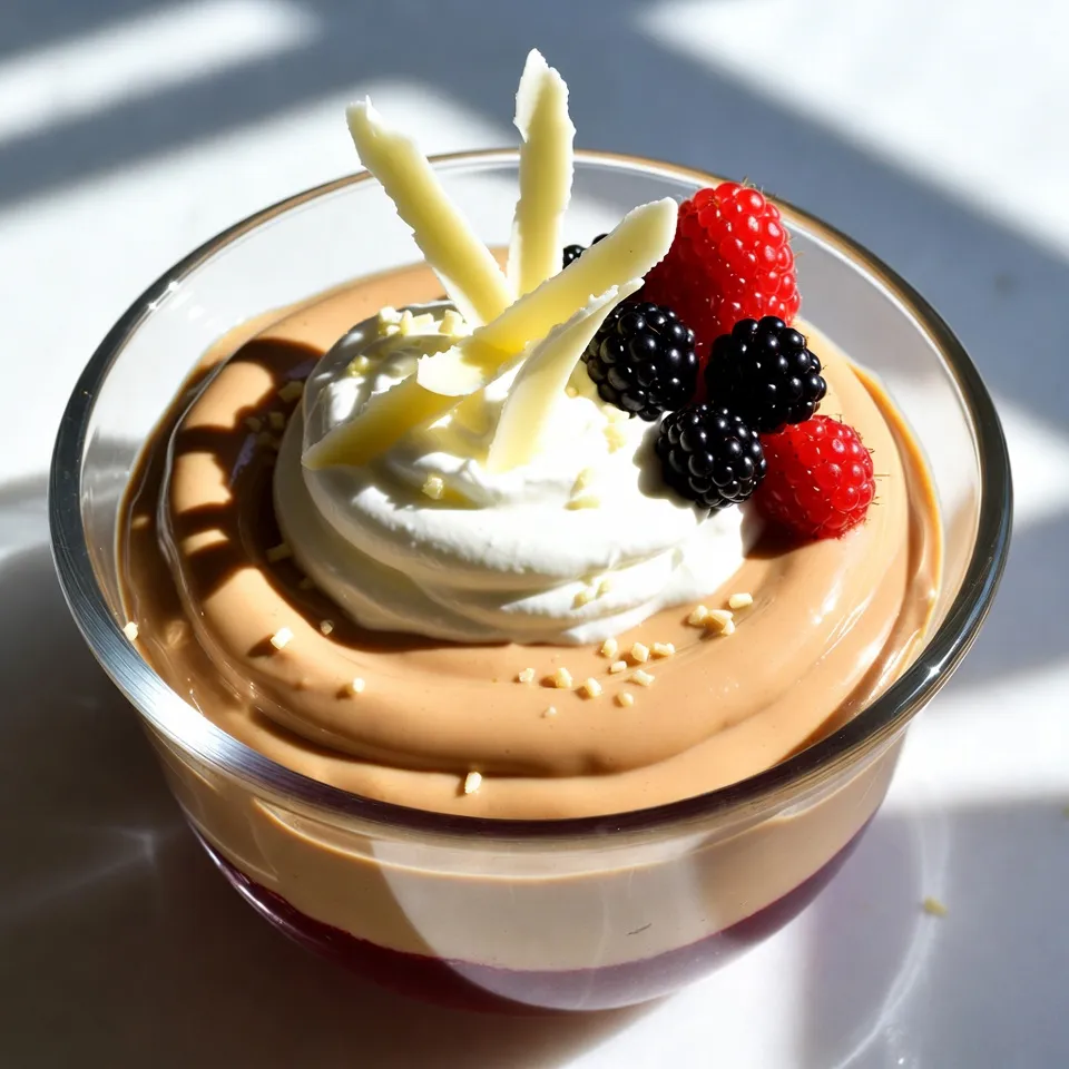 Vanilla White Chocolate Whipped Ganache Rezept